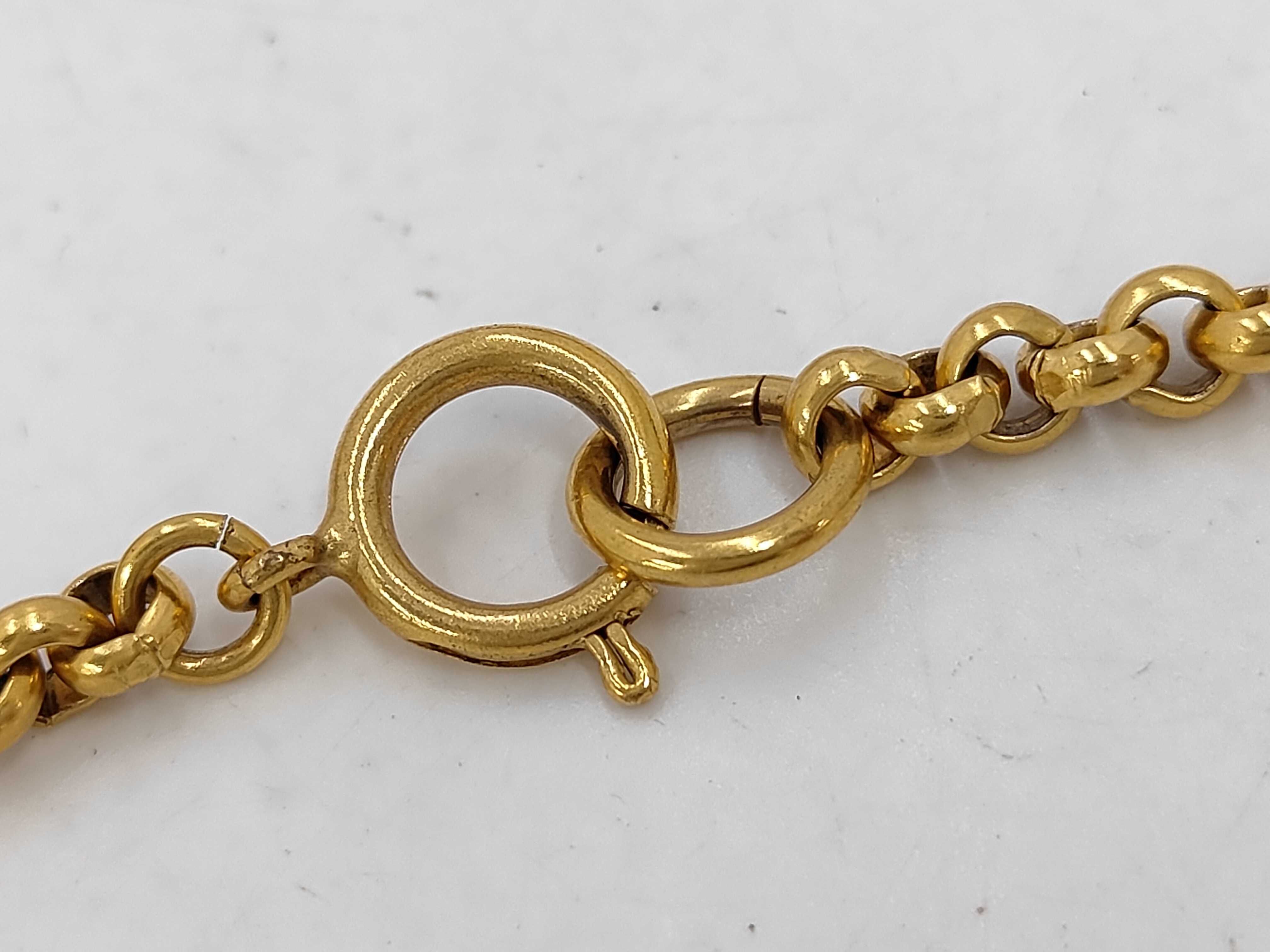 Coco Mark Heart Motif Gold 95P Necklace — view 5