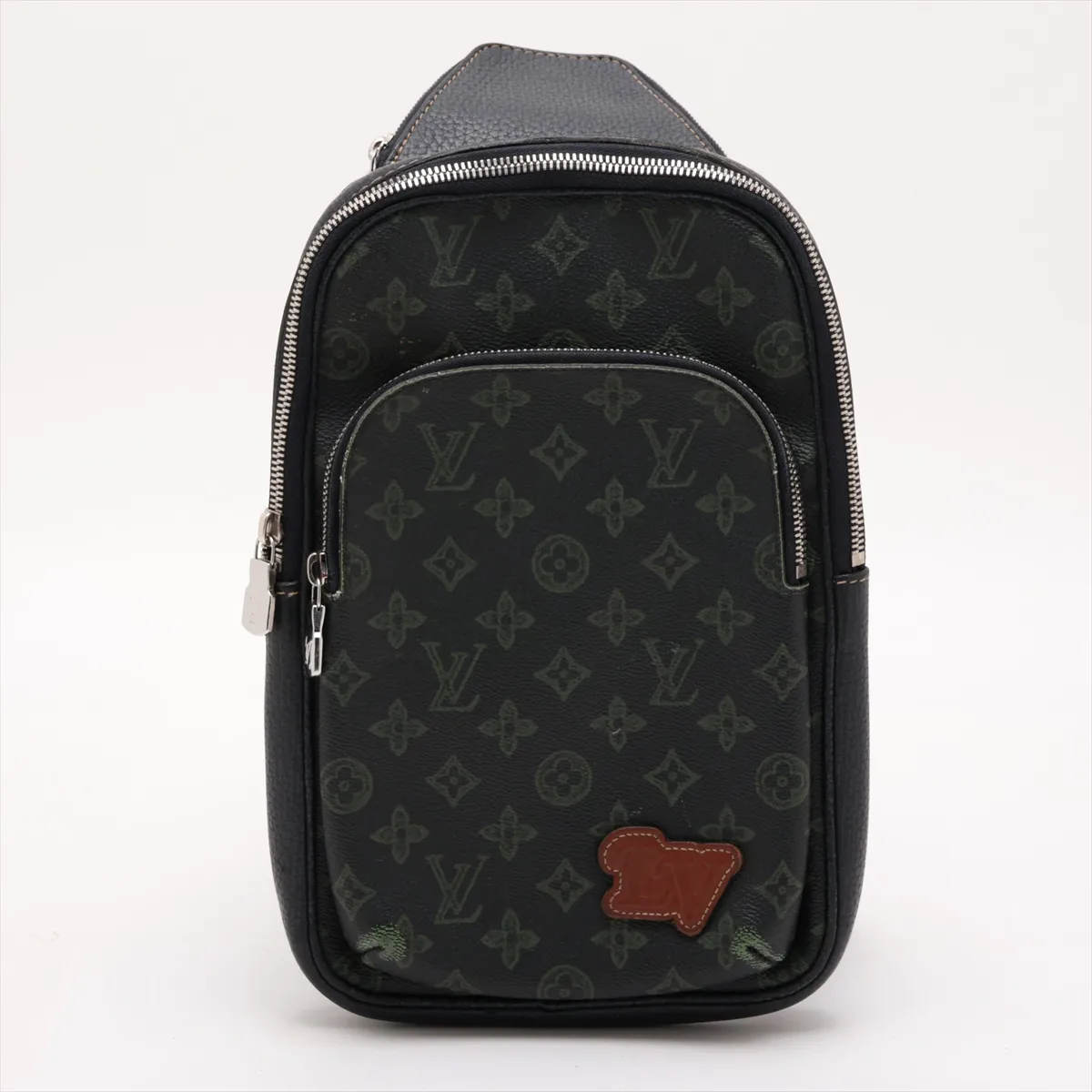 Monogram Avenue Sling Bag M46344 Black (RFID detected)