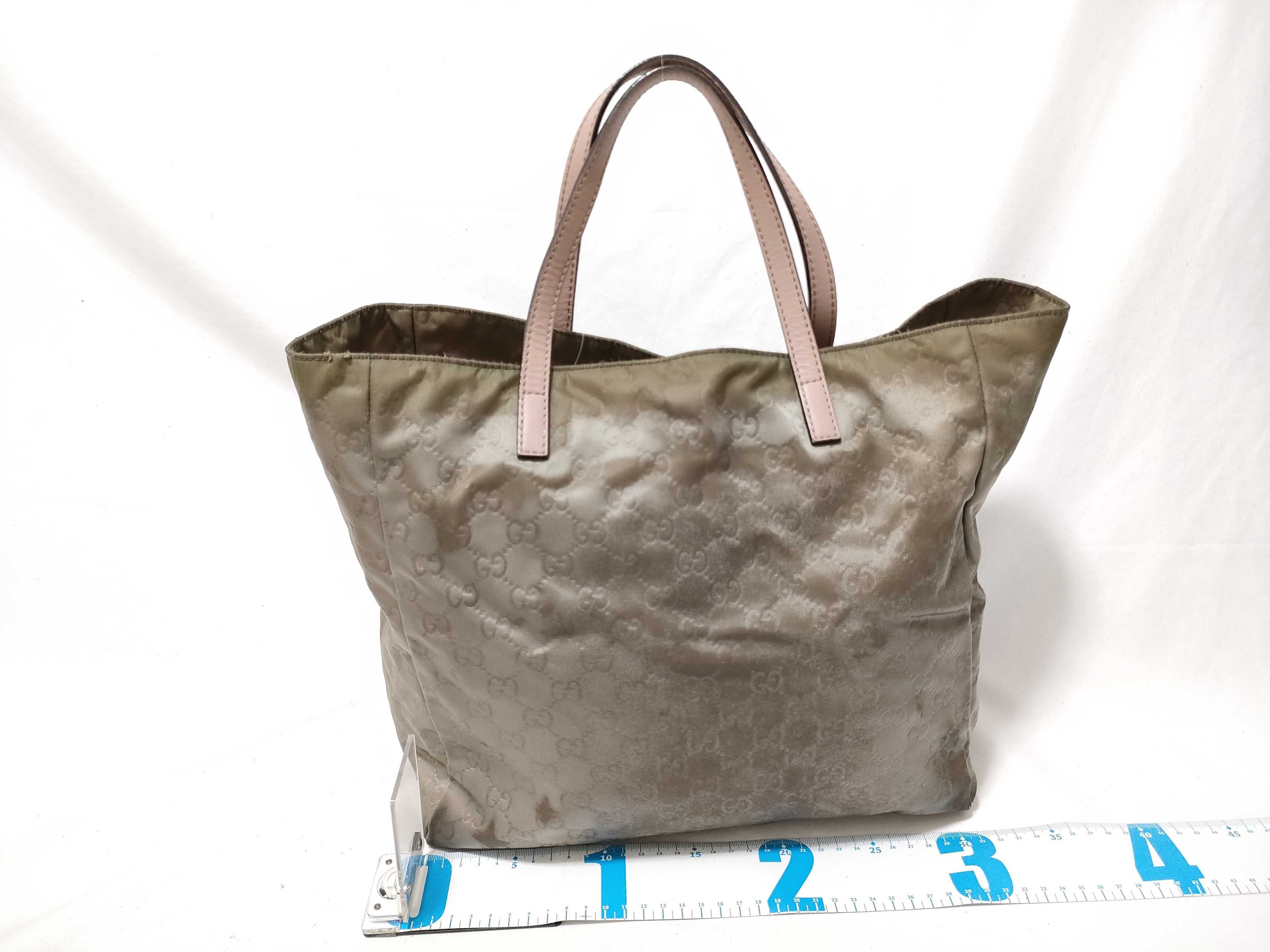 GG Nylon Tote Bag 282439 502752 — view 2