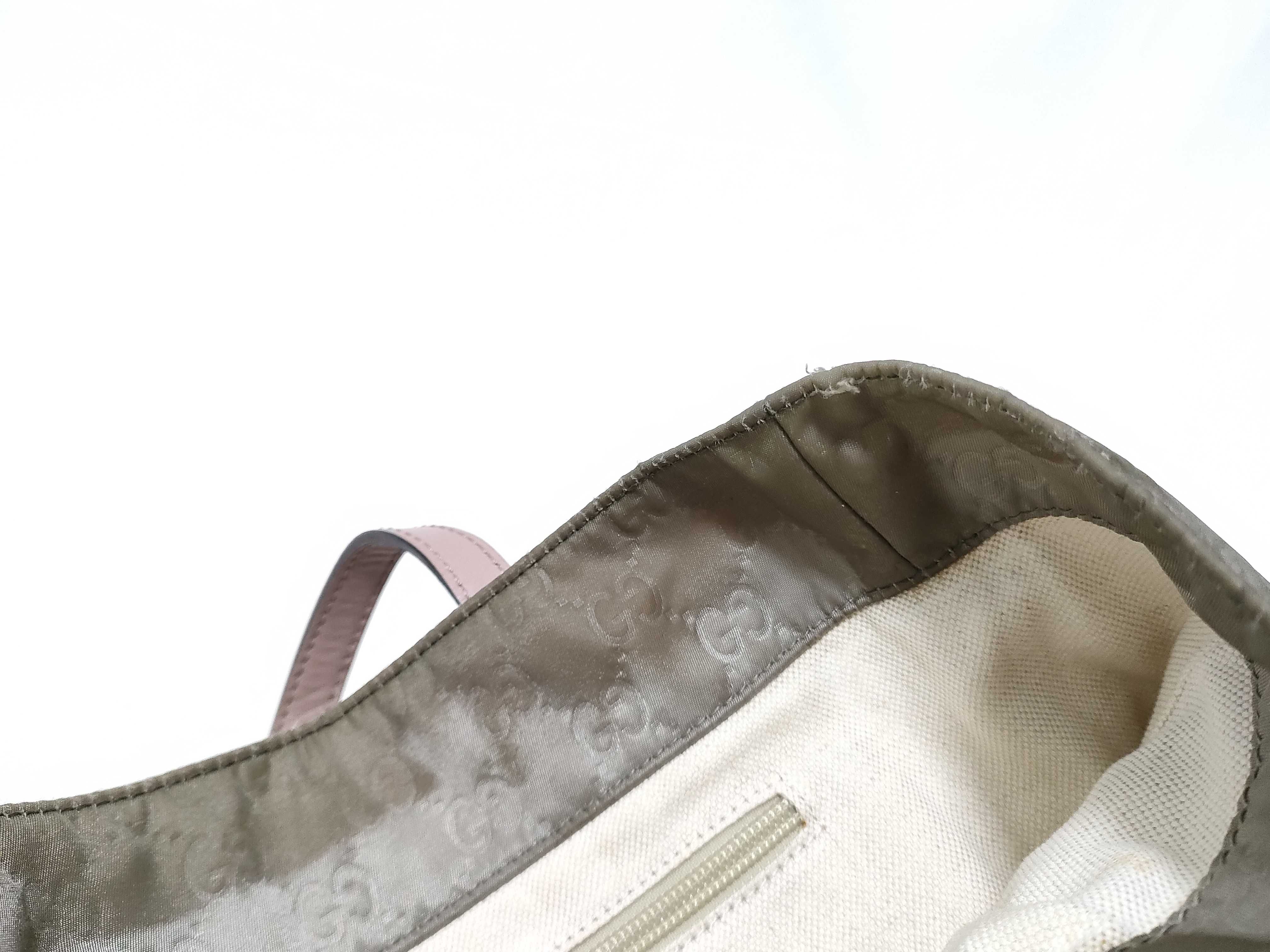 GG Nylon Tote Bag 282439 502752 — view 12
