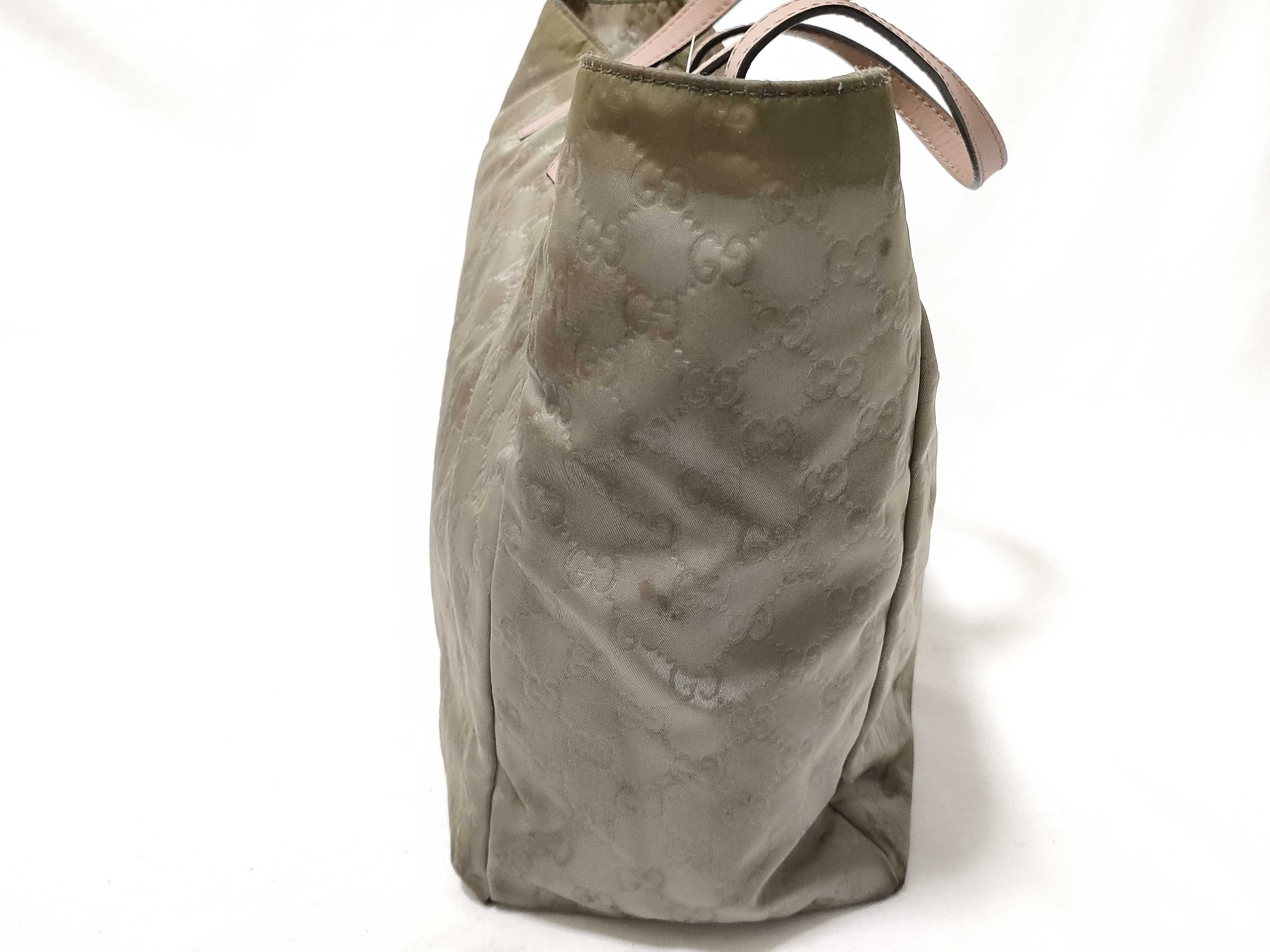 GG Nylon Tote Bag 282439 502752 — view 15