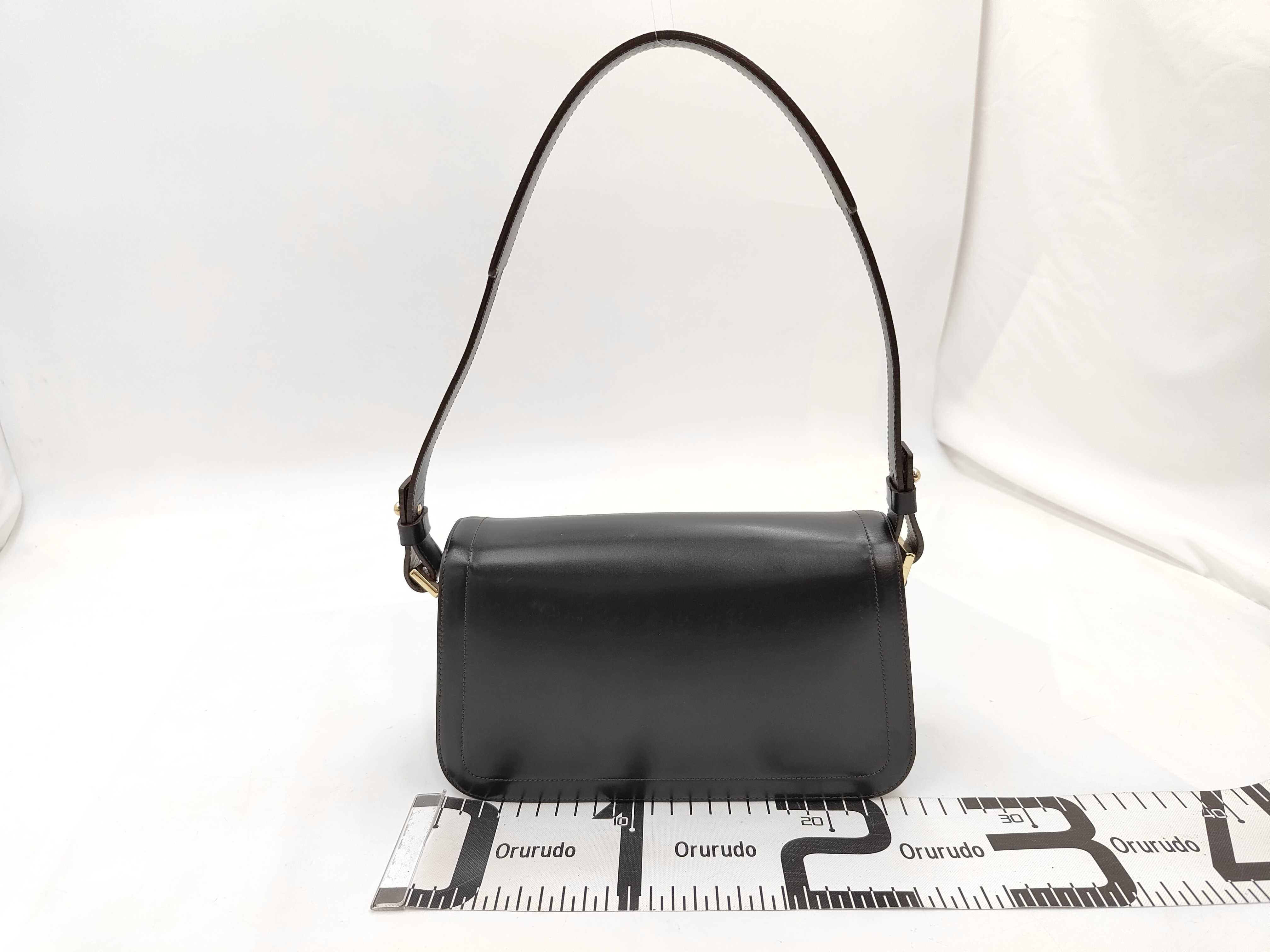 Triomphe leather shoulder bag — view 2