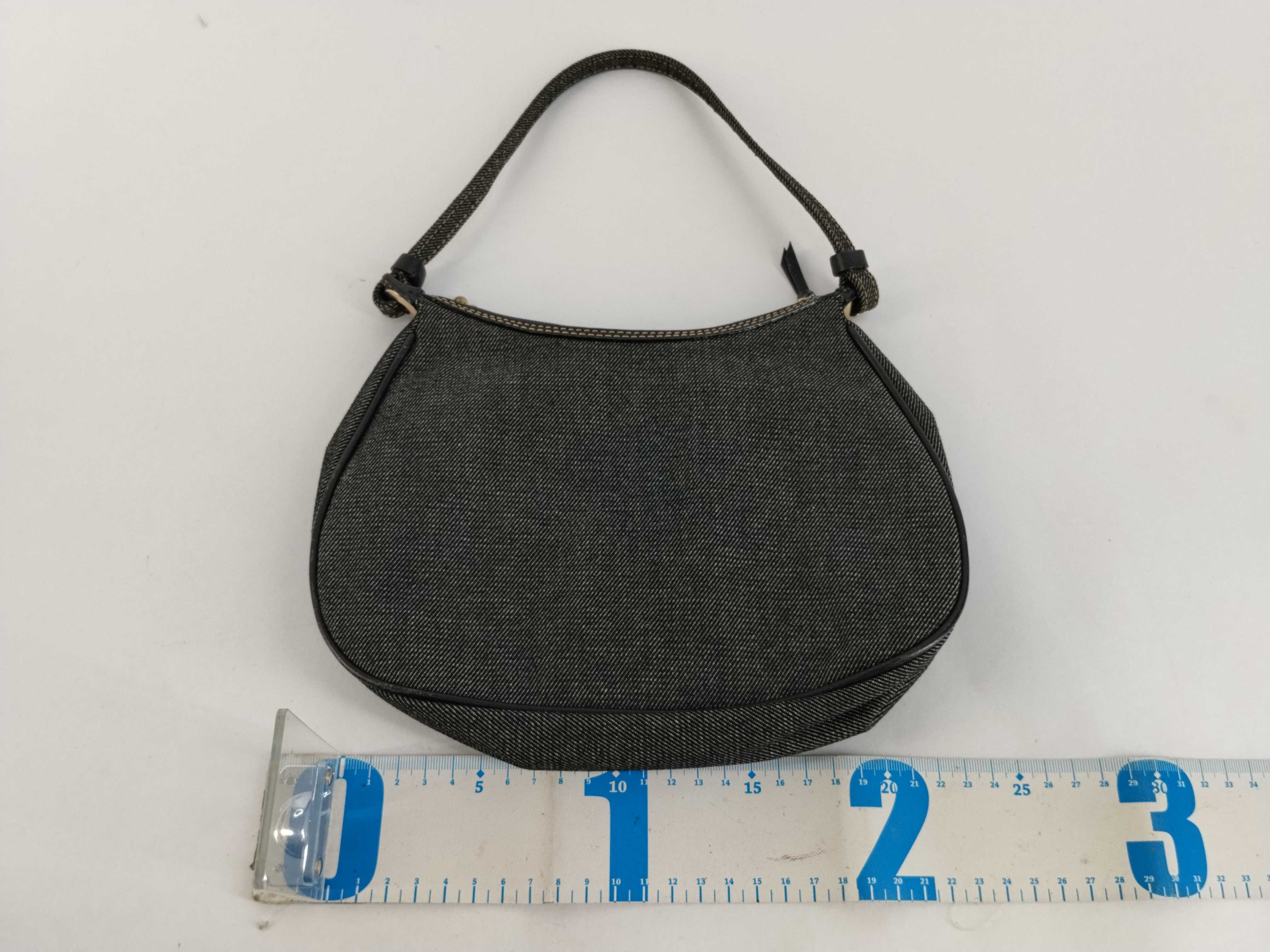 denim mini handbag — view 2