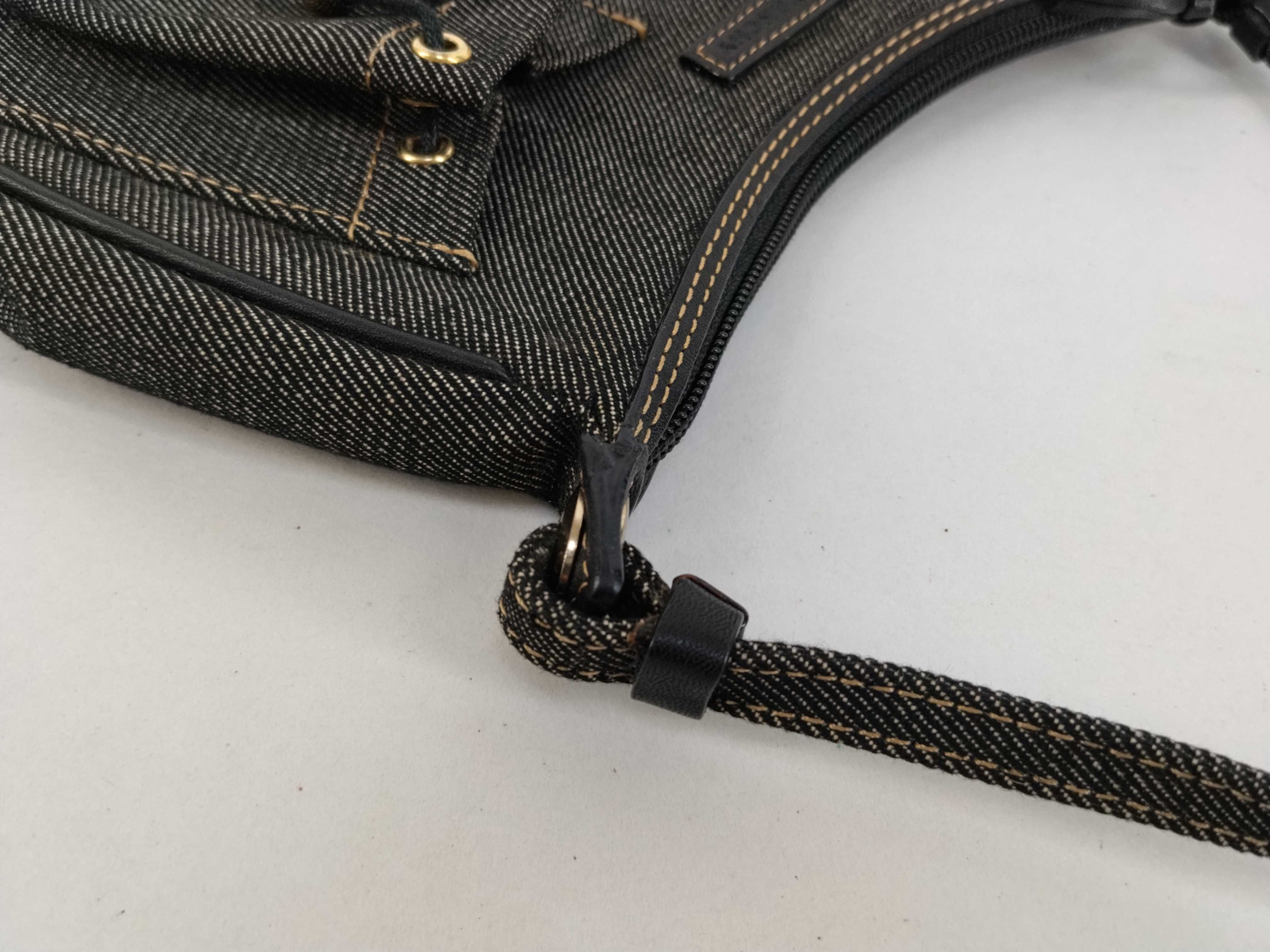 denim mini handbag — view 5