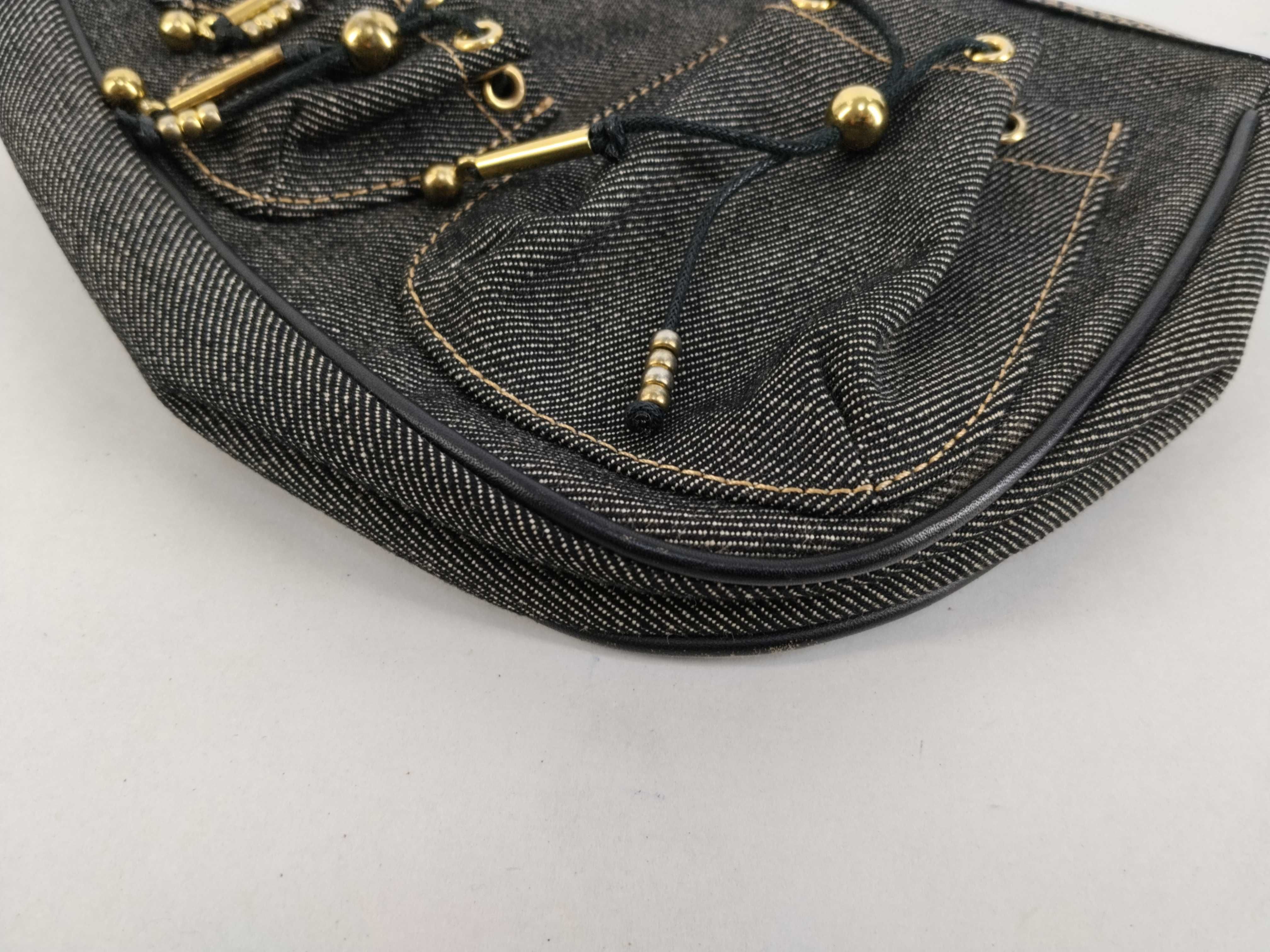 denim mini handbag — view 6
