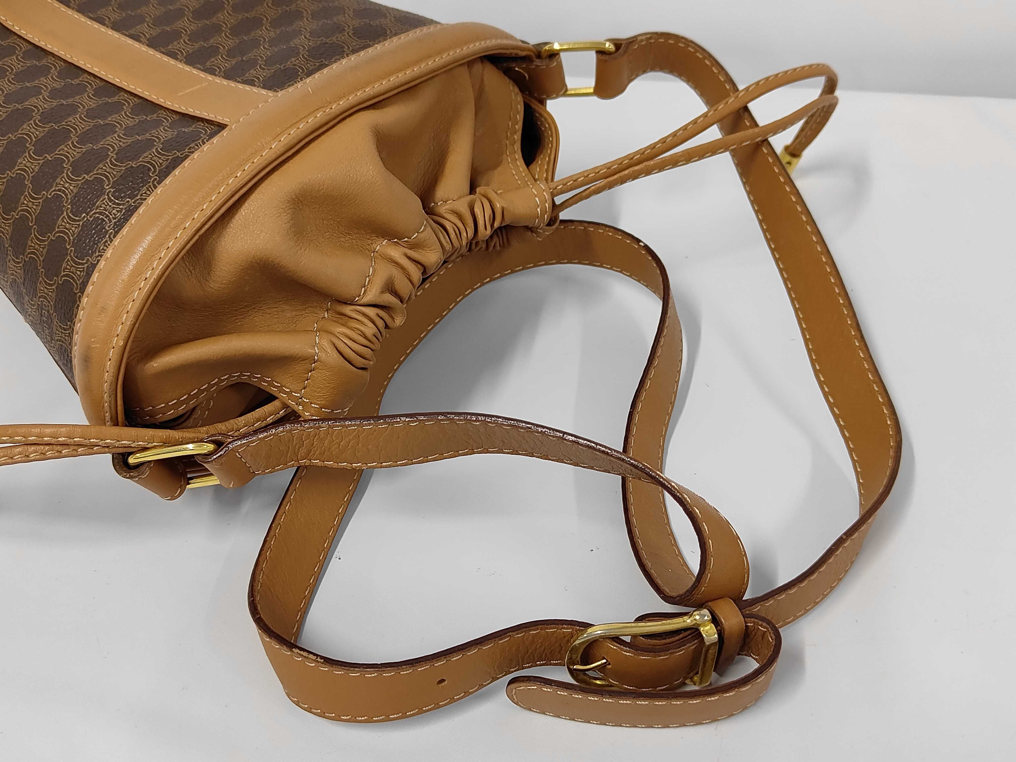 Macadam pattern drawstring mini shoulder bag — view 3
