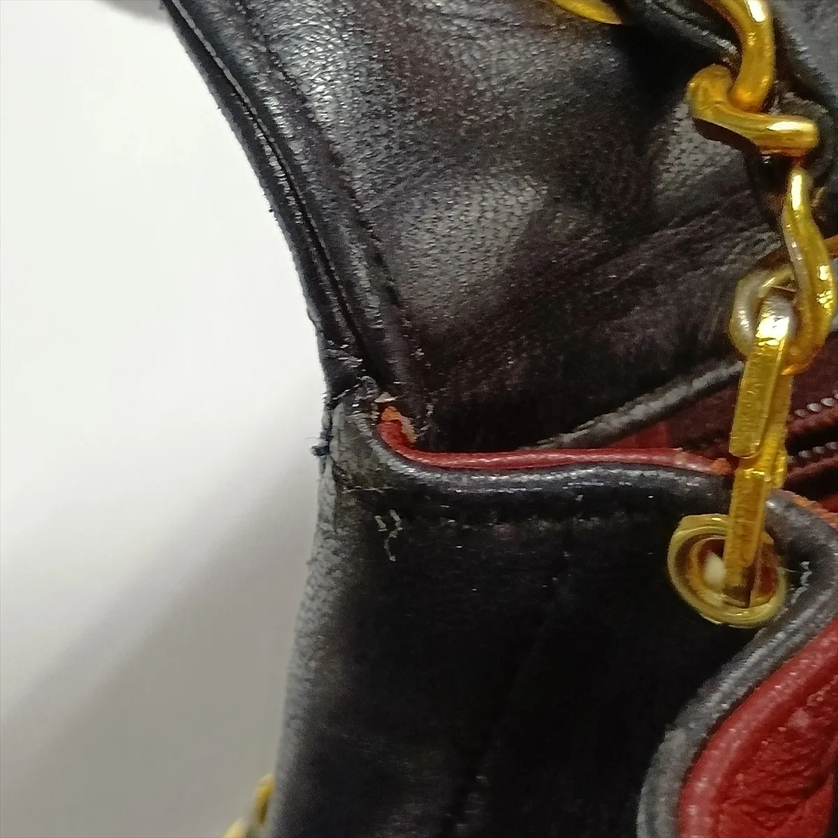 Matelassé Lambskin Single Flap Single Chain Bag, Black with Gold Hardware, 0377027 (Serial Number in the 0s) — view 14