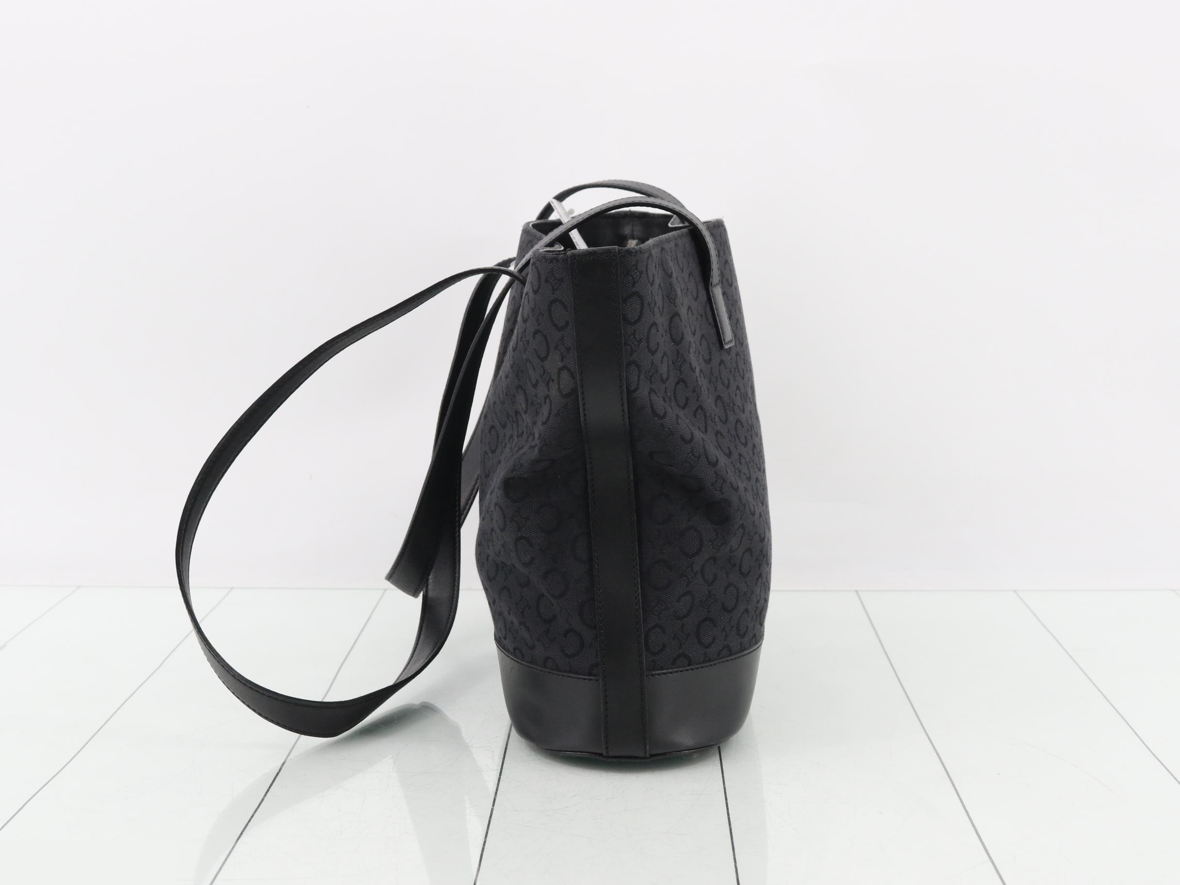 Other lines: Bags/Shoulder bags, C Macadam pattern, Black — view 4