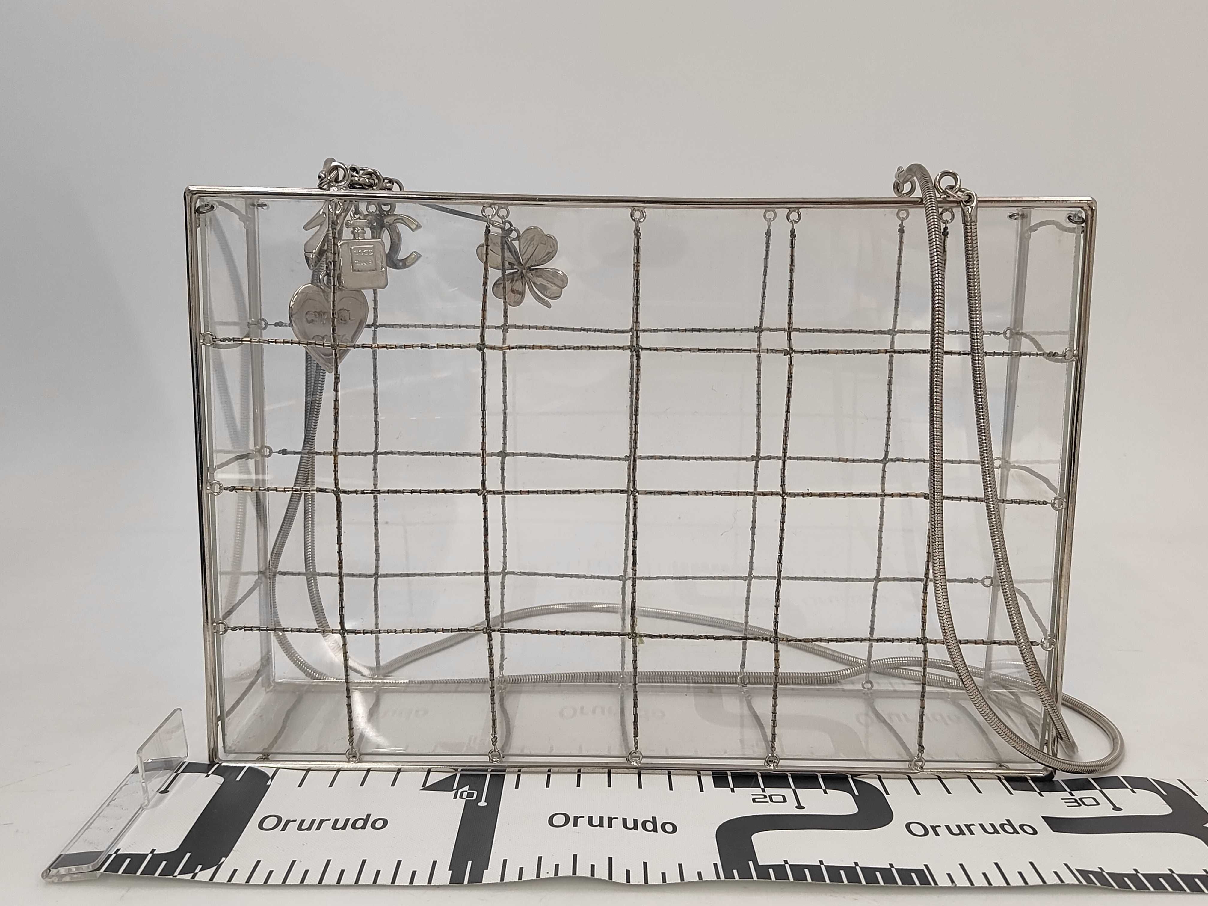 Clear Chain Tote Bag (Reusable Shoulder Bag) — view 2