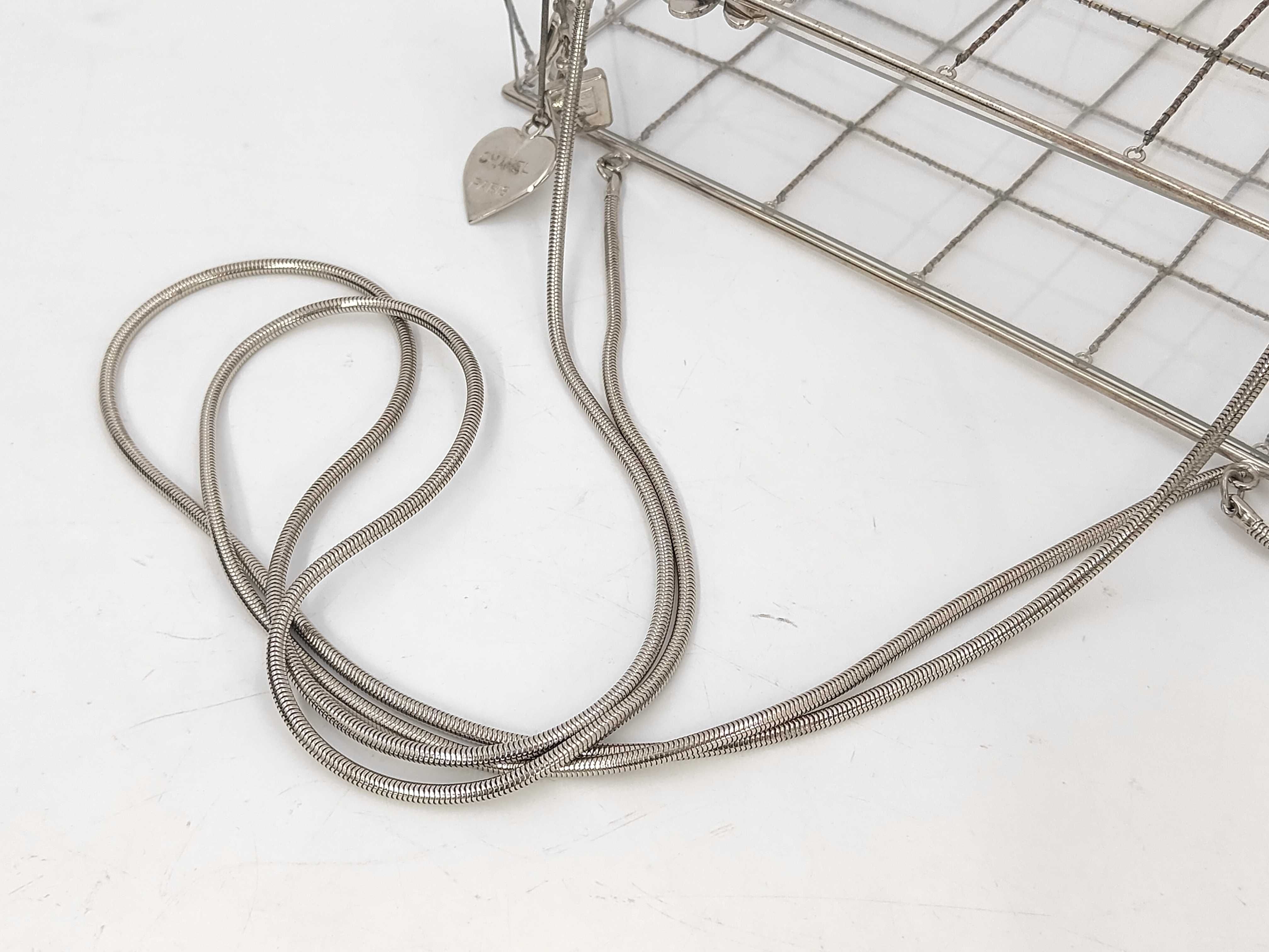 Clear Chain Tote Bag (Reusable Shoulder Bag) — view 5