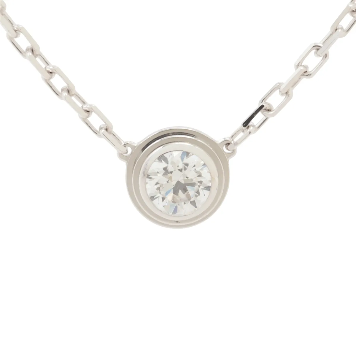Damour LM Diamond Necklace, 750 (WG), 3.3g, JTH901 CRB7215400