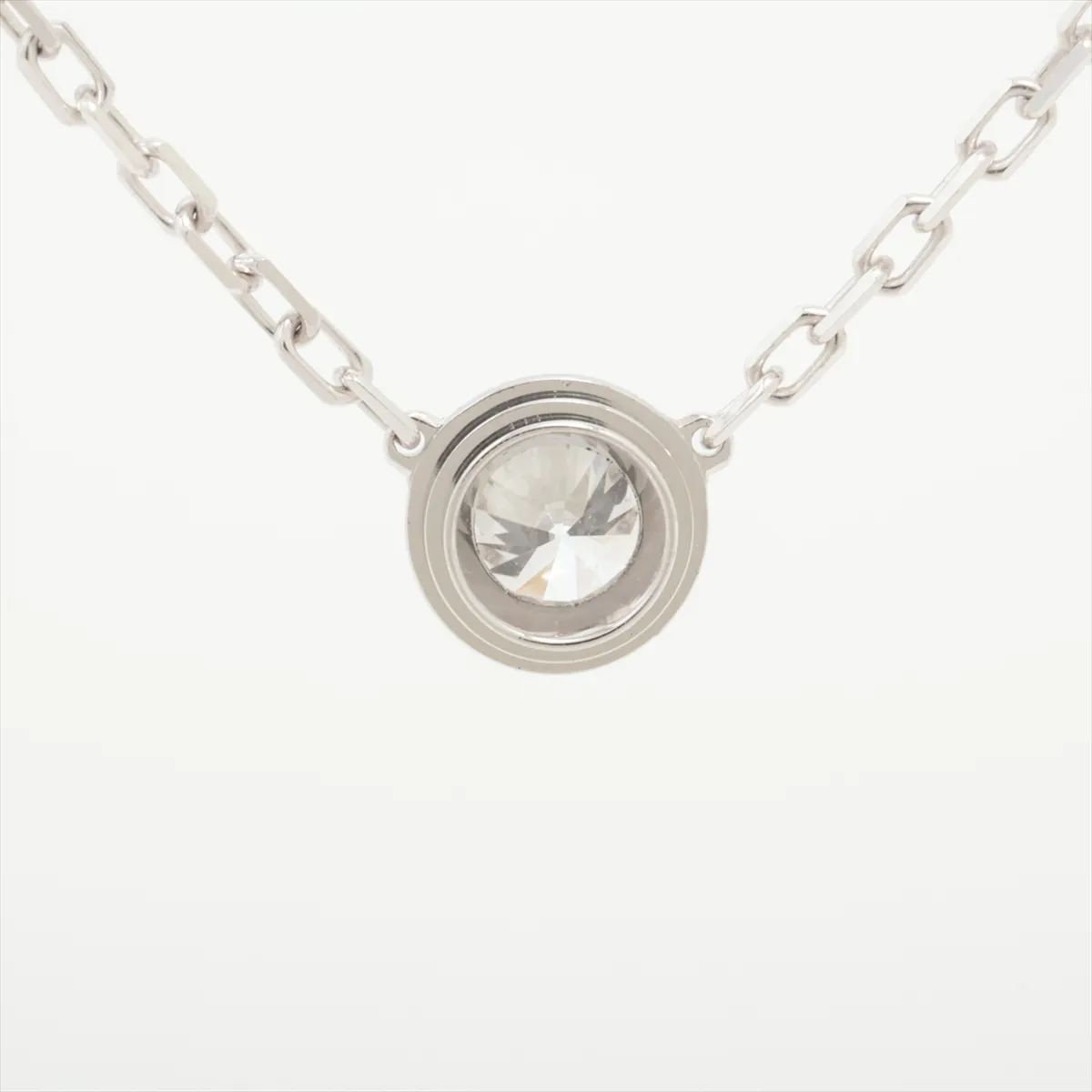 Damour LM Diamond Necklace, 750 (WG), 3.3g, JTH901 CRB7215400 — view 2