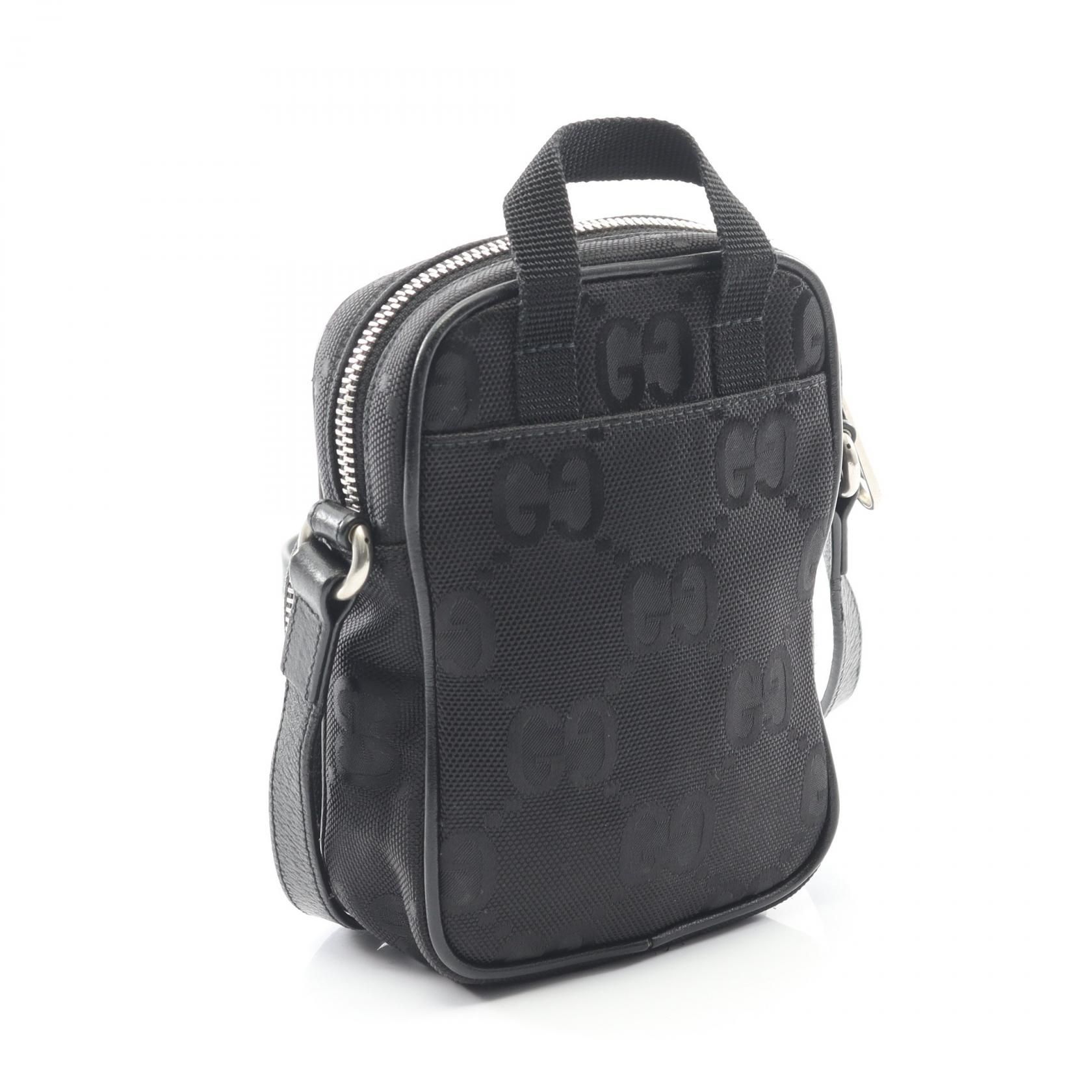 Mini Off The Grid Top Handle Crossbody, Econyl Monogram — view 2