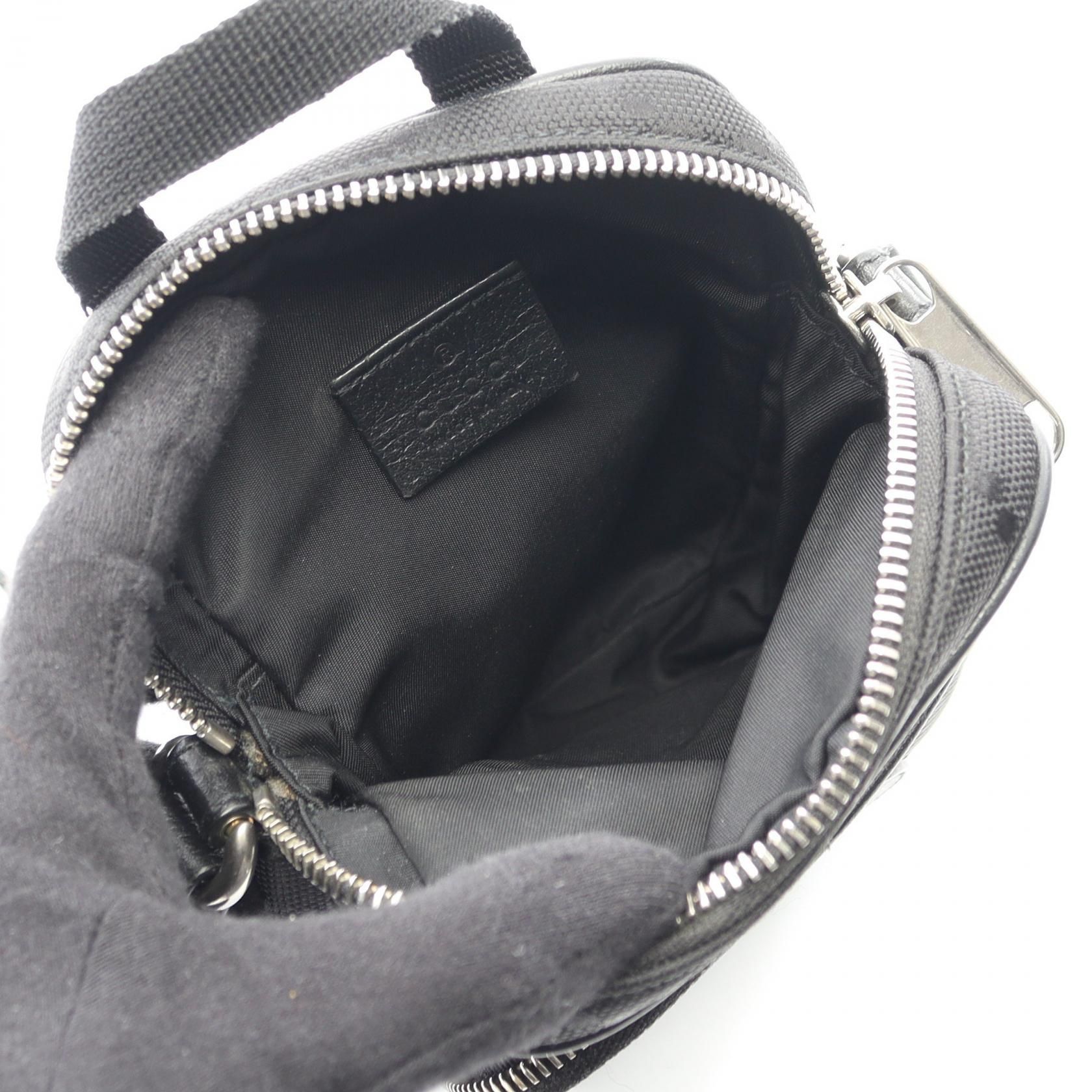 Mini Off The Grid Top Handle Crossbody, Econyl Monogram — view 3