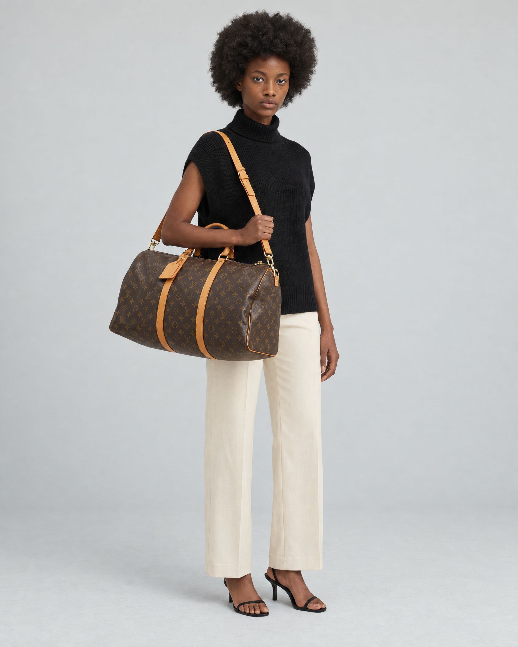 Keepall Bandouliere 55, Monogram — view 12