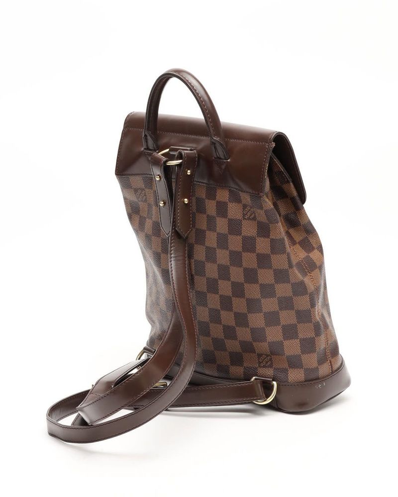 Damier Ebene Soho Backpack — view 4