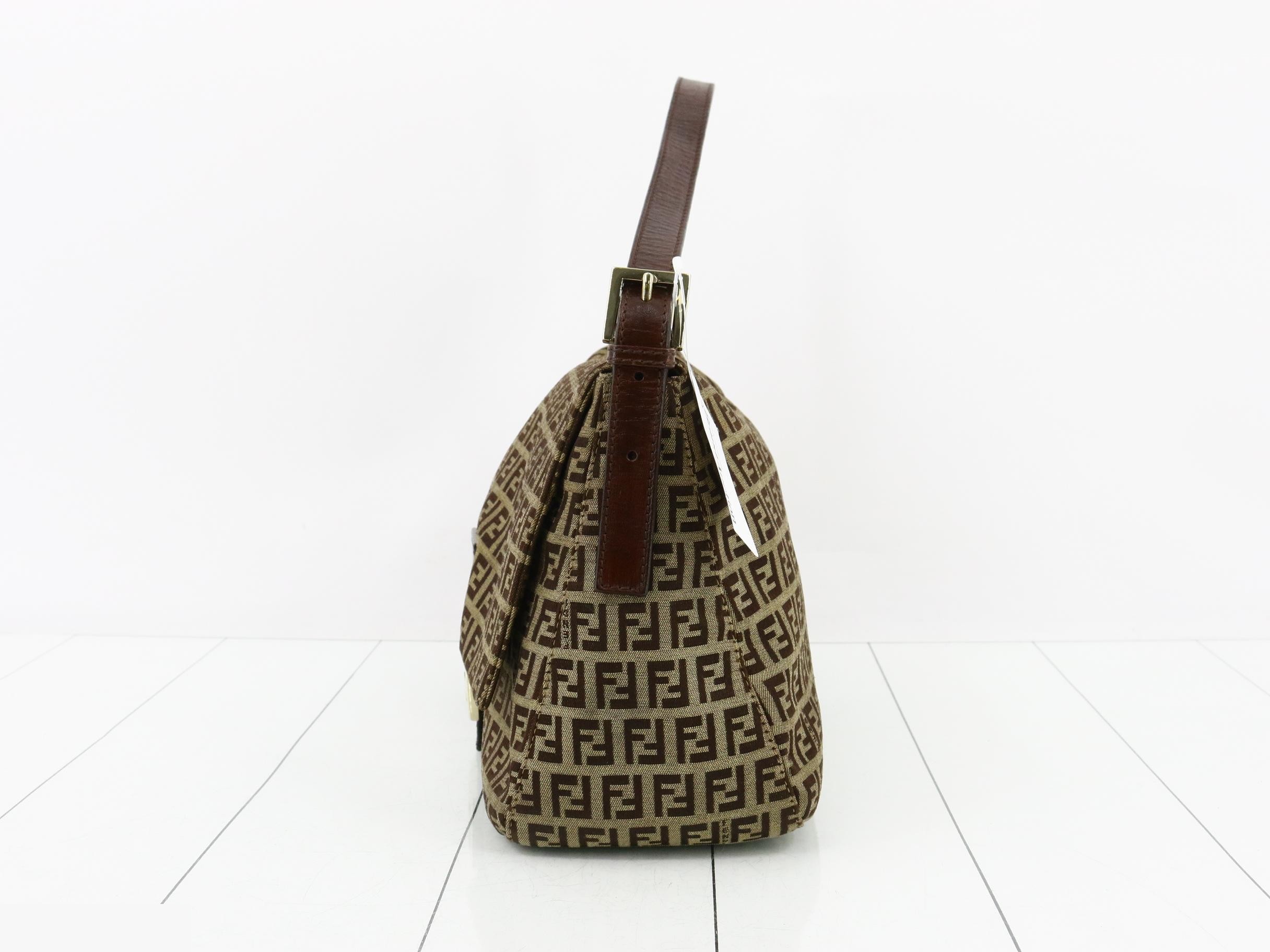 Zucchino Mamma Bucket Shoulder Bag with Gold Hardware — view 3