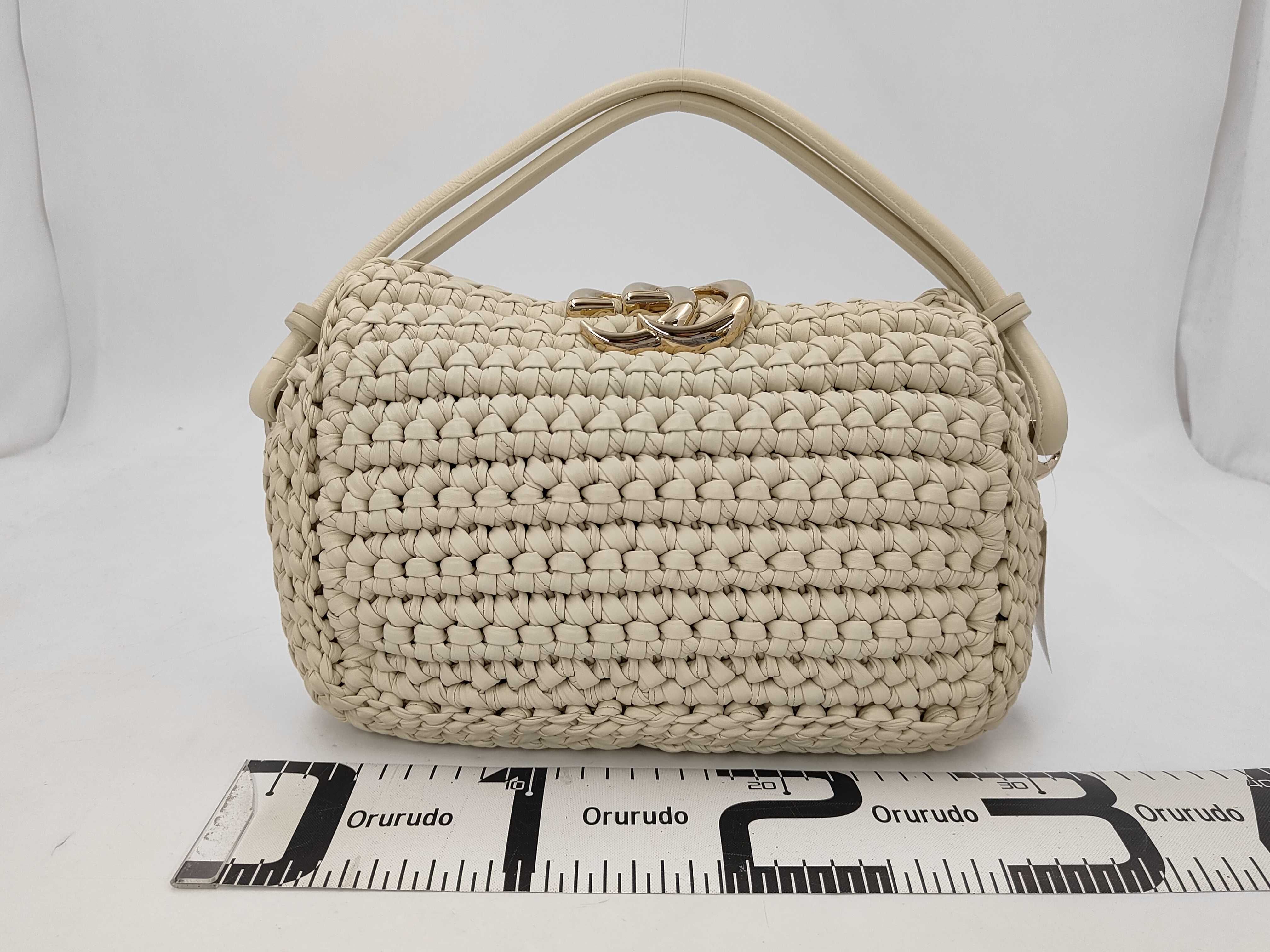 Marmont Leather Braided Handbag — view 2