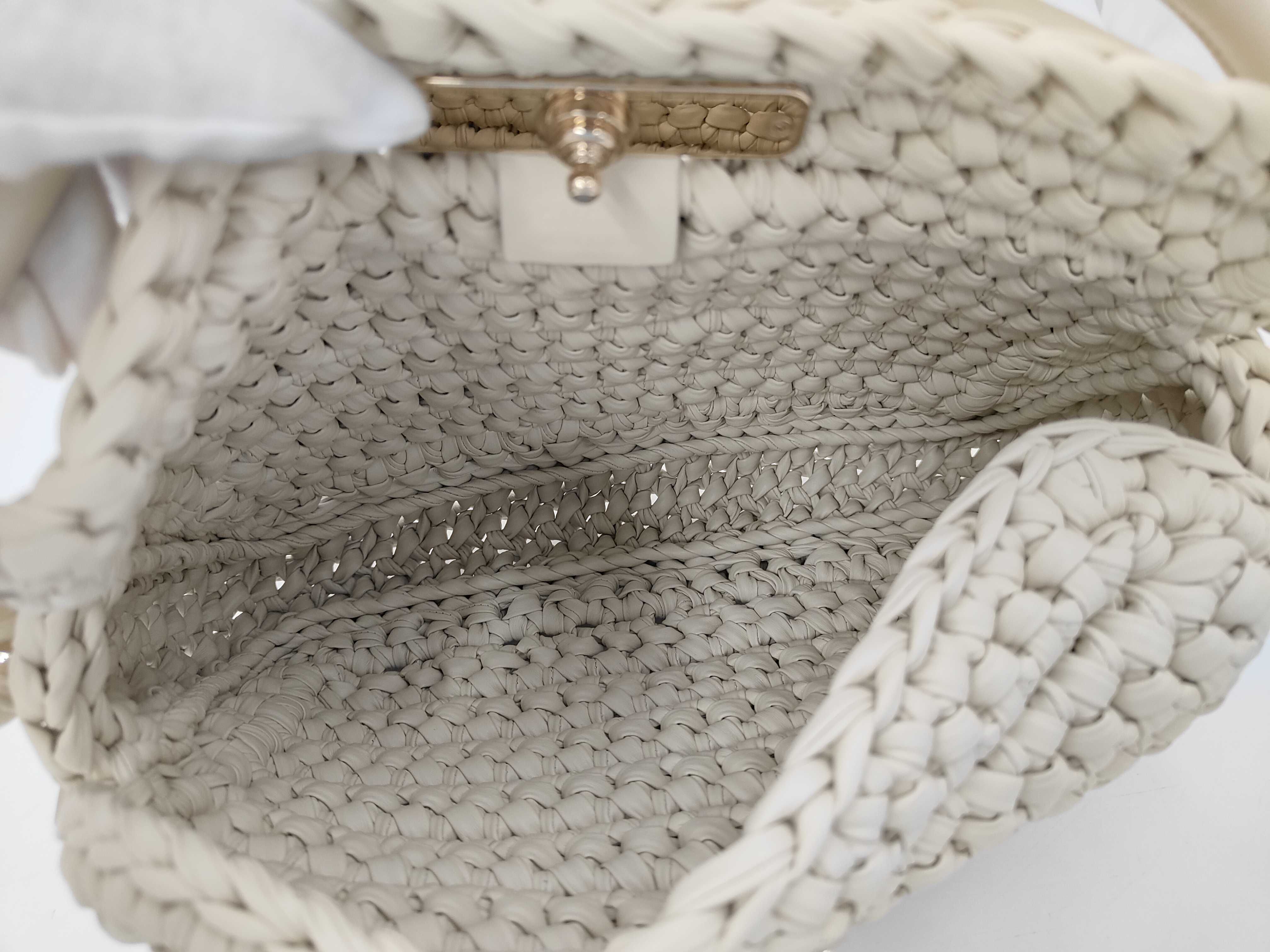 Marmont Leather Braided Handbag — view 9