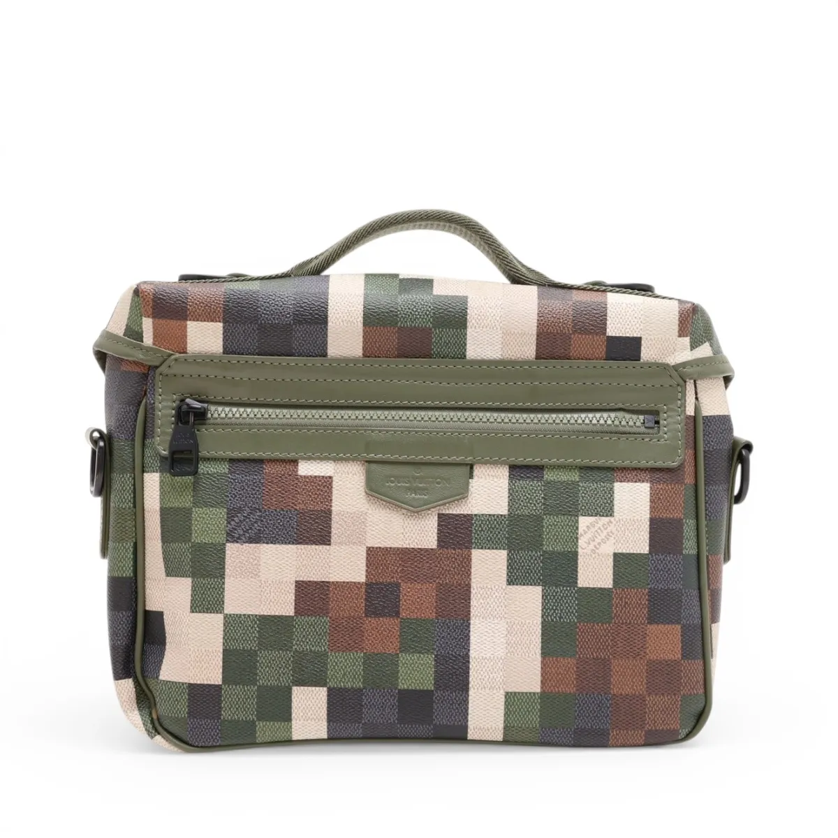 Damouflage Canvas Trail Messenger M24449 Green (RFID detected) — view 2