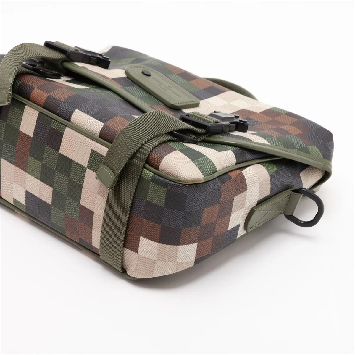 Damouflage Canvas Trail Messenger M24449 Green (RFID detected) — view 3