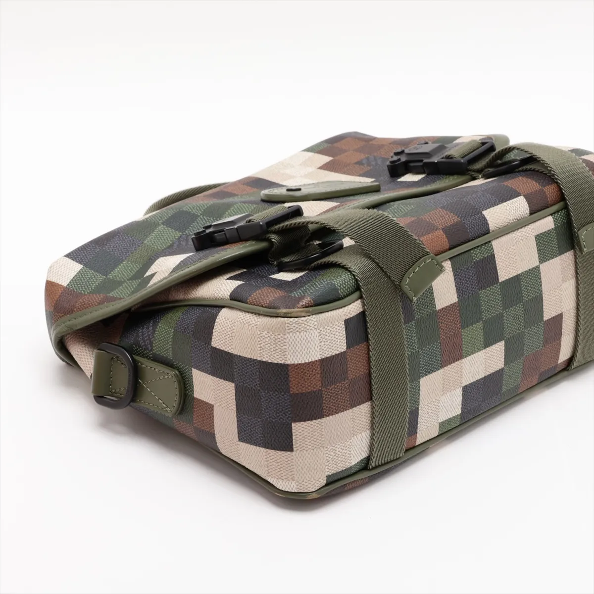 Damouflage Canvas Trail Messenger M24449 Green (RFID detected) — view 4