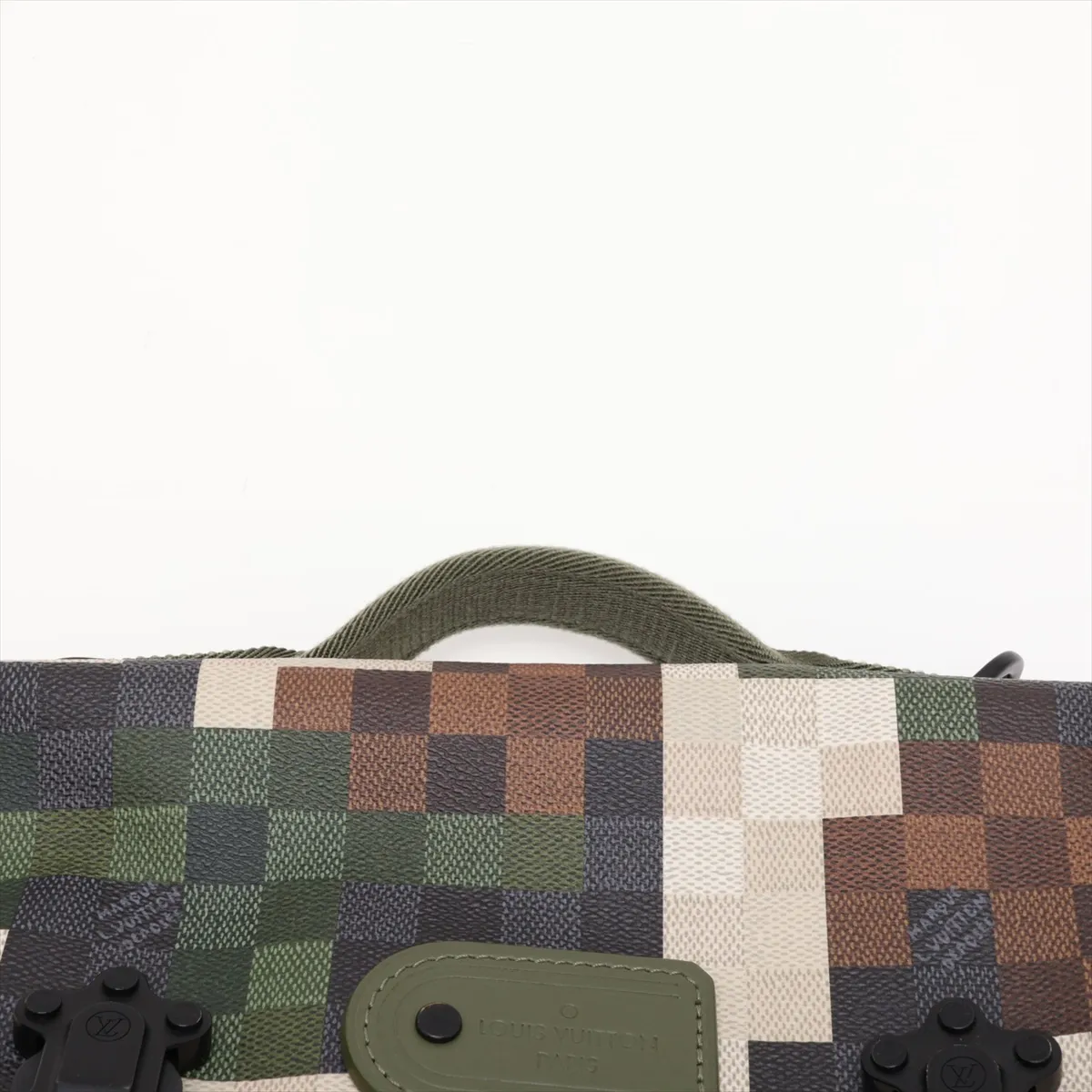 Damouflage Canvas Trail Messenger M24449 Green (RFID detected) — view 6