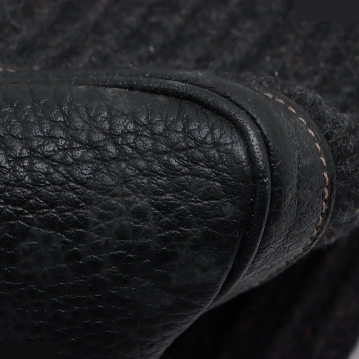 Garden Party 36 PM Felt x Negonda Black Silver Hardware J — view 12