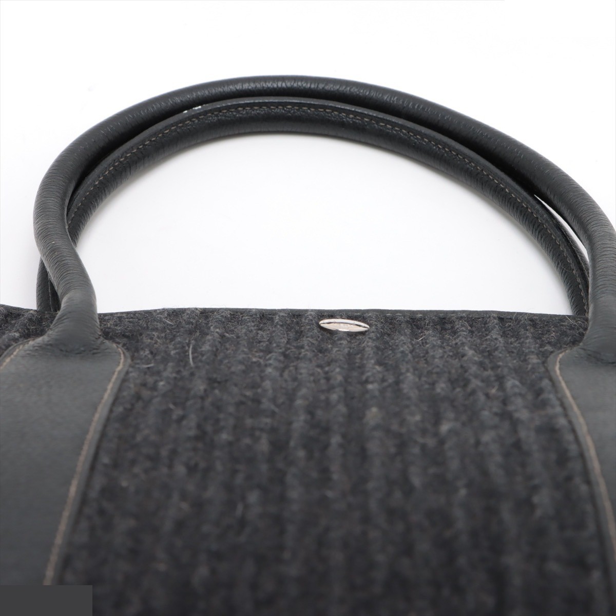 Garden Party 36 PM Felt x Negonda Black Silver Hardware J — view 6