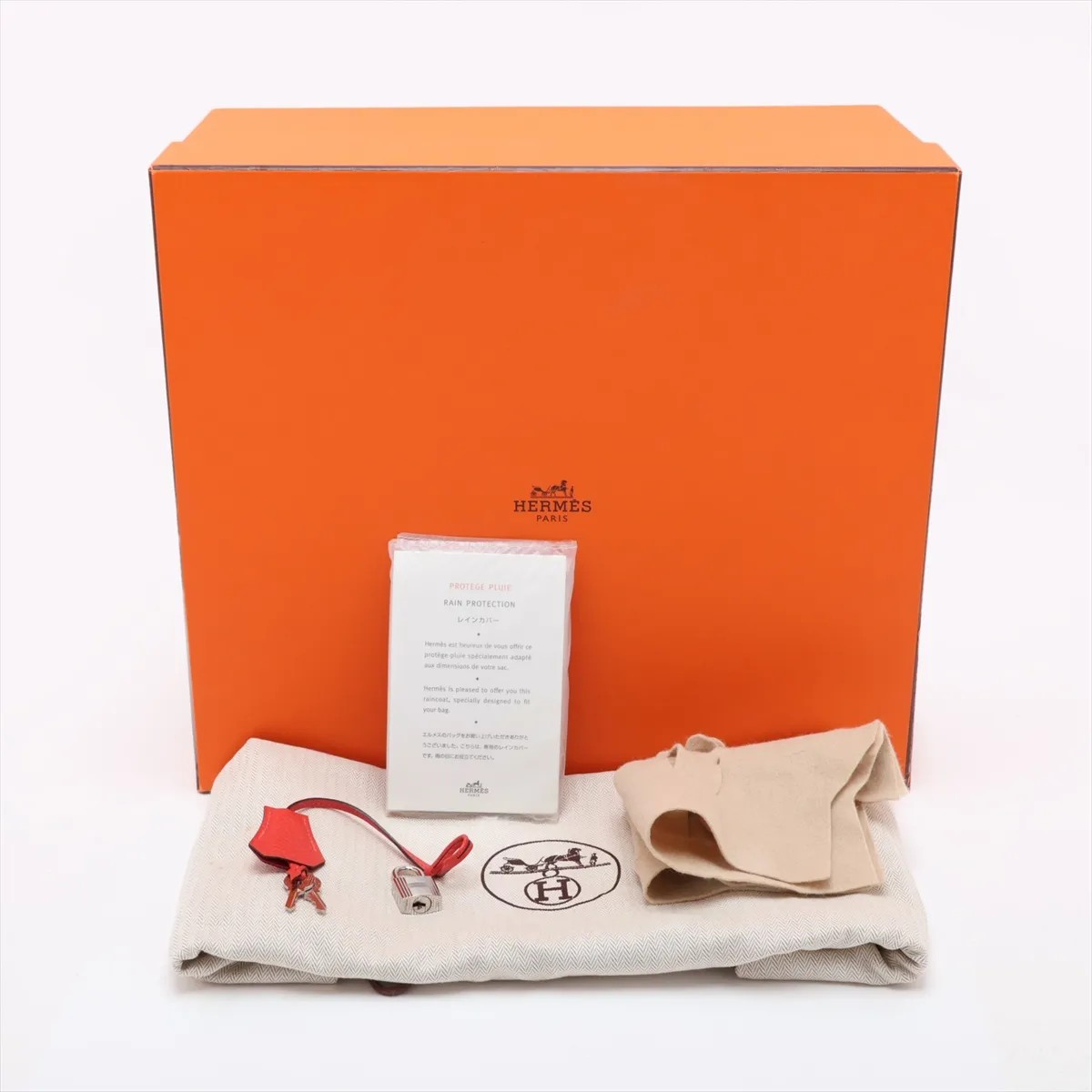 [Individually packaged] Hermes Birkin 30 Letournée Taurillon Clemence Rouge Pivoine Silver Hardware R: 2014 — view 11