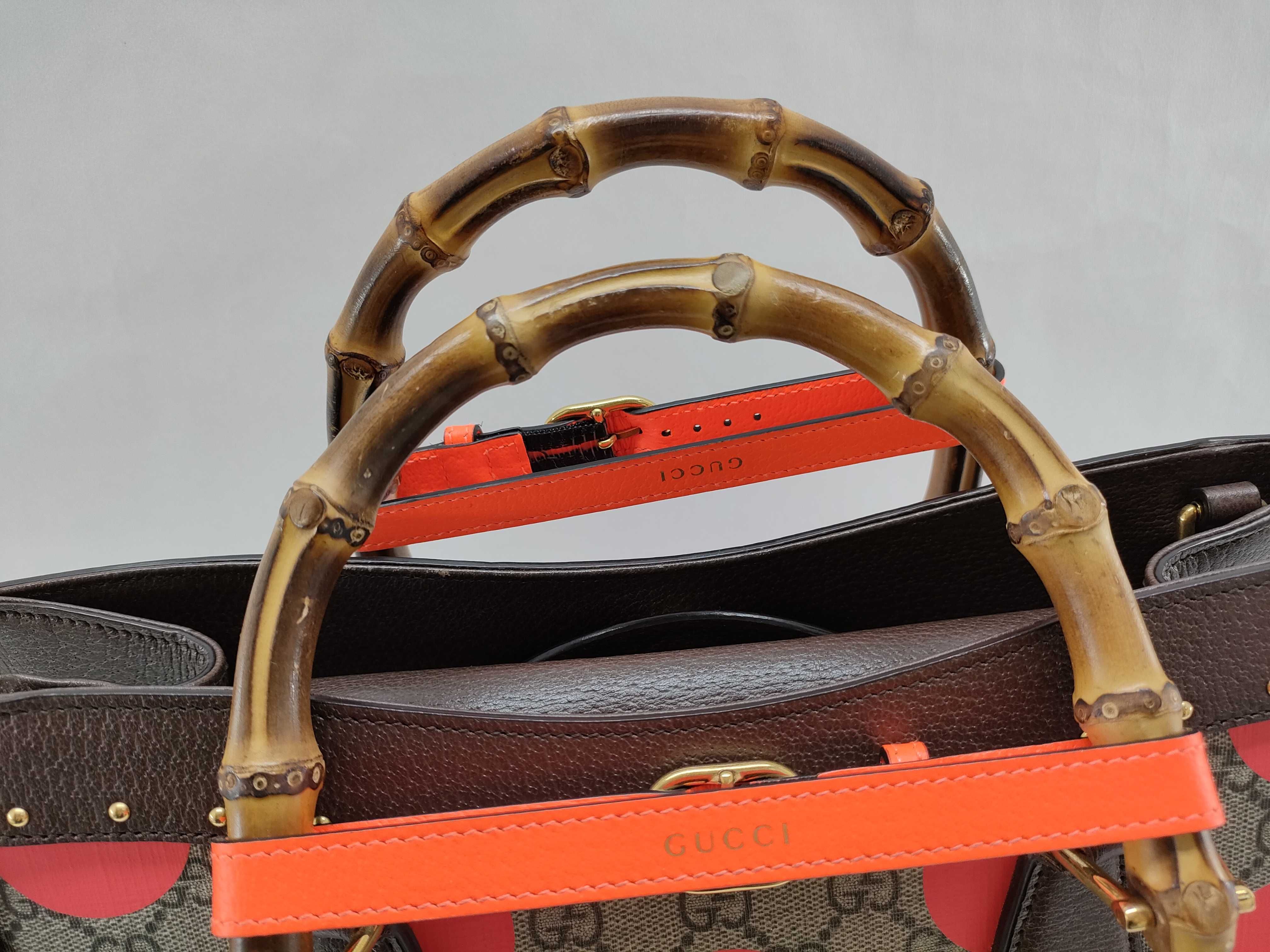 Bamboo Gucci Handbag Shoulder Bag — view 3