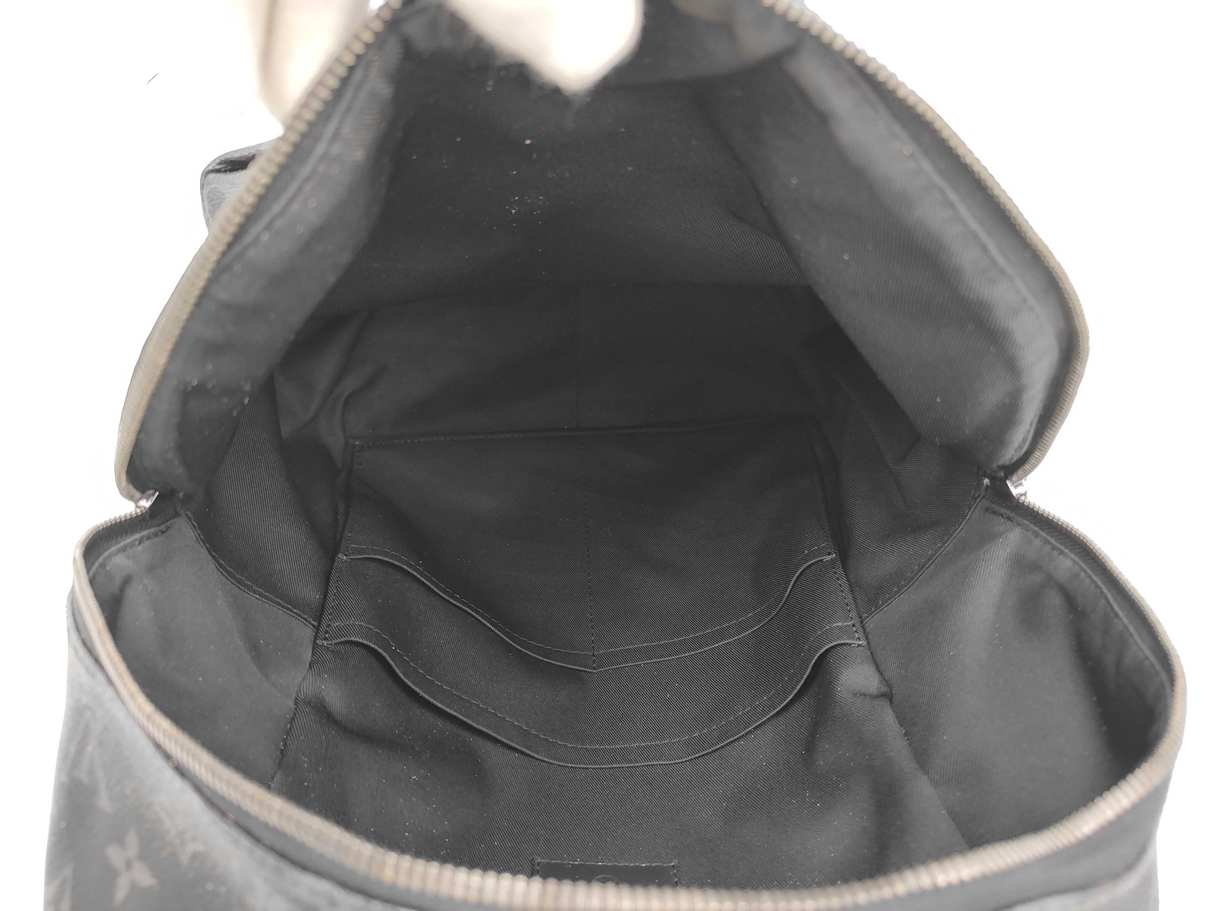 Vuitton x Fragment Design Monogram Eclipse Apollo M43408 Black TR1177 Rucksack — view 12