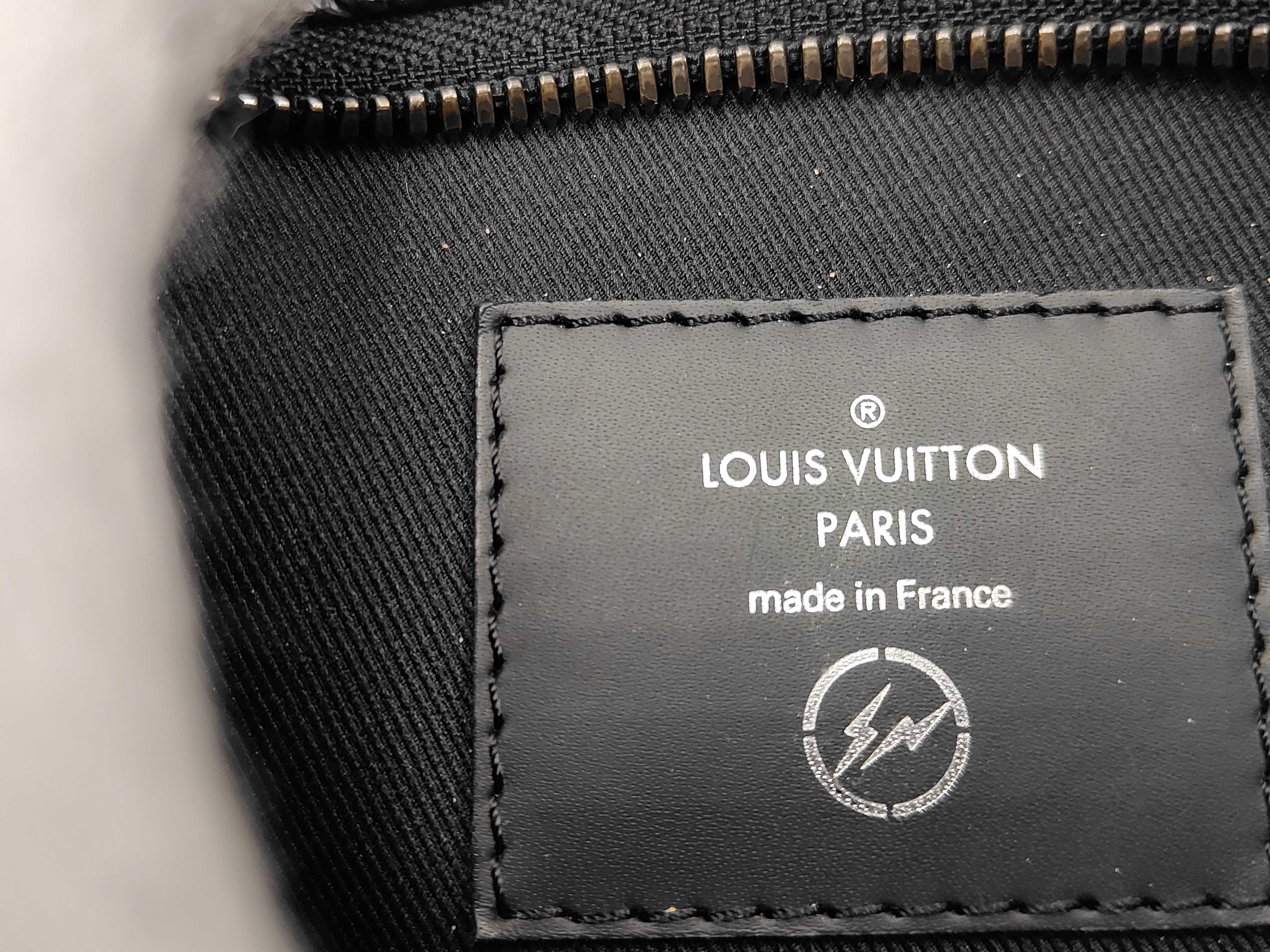 Vuitton x Fragment Design Monogram Eclipse Apollo M43408 Black TR1177 Rucksack — view 14