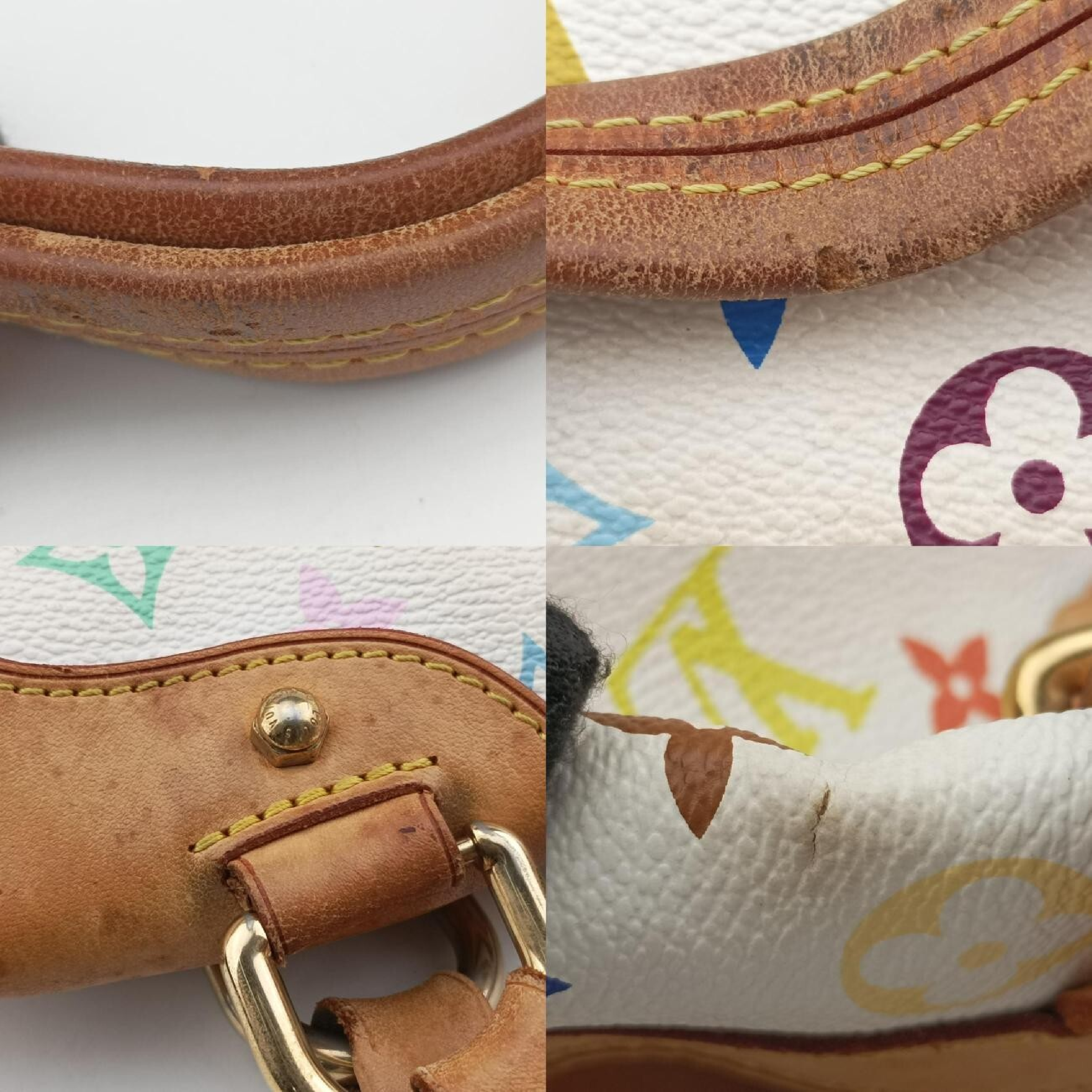 Claudia Blanc Monogram Multicolor M40193 (Serial Number Unknown) Shoulder Bag — view 9