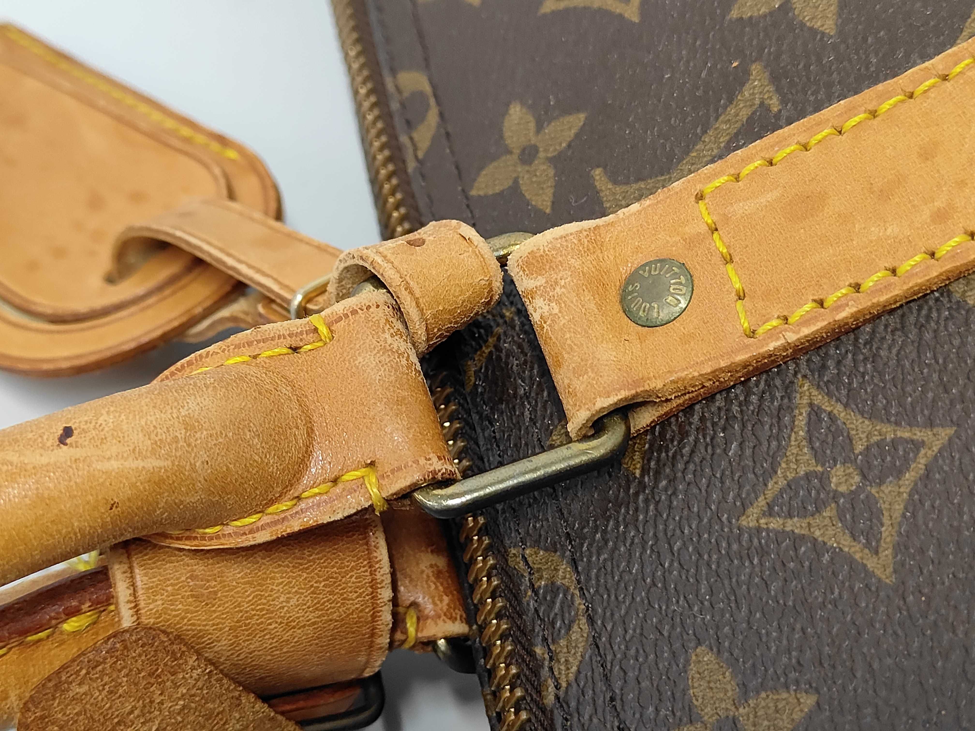 LV Louis Vuitton Monogram Keepall 55 Boston Bag — view 6