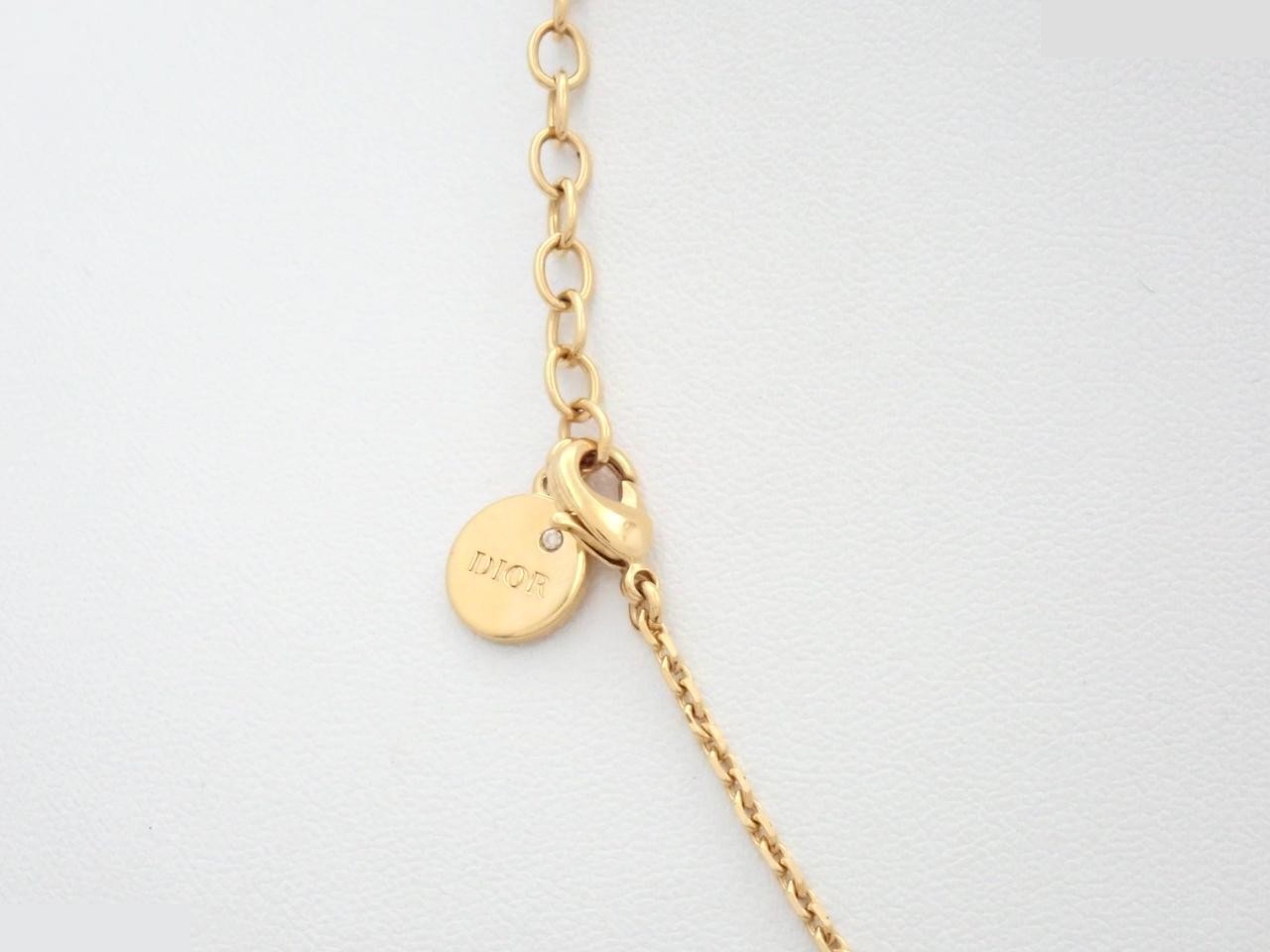 Diore Revolution rhinestone necklace, chain approximately 42cm — view 2