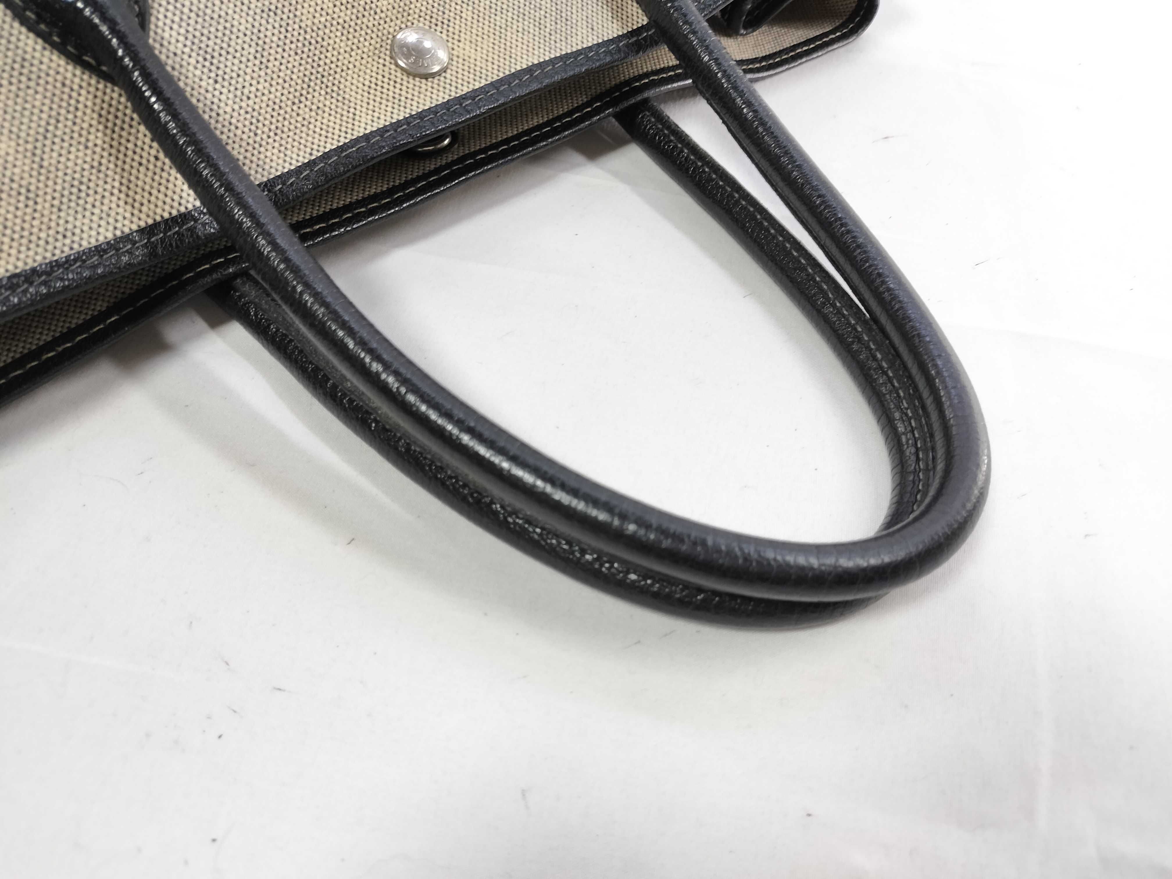 Garden Party D-stamp Toile Leather Handbag — view 3