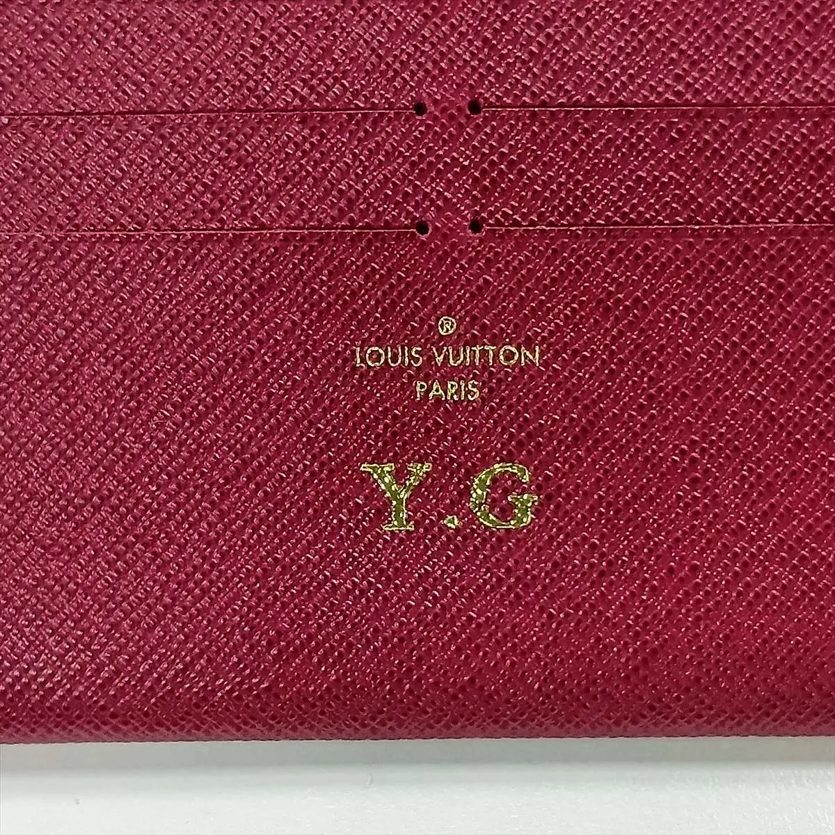 Monogram Pochette Felicie M81896 Brown with initials. RFID detected. — view 14