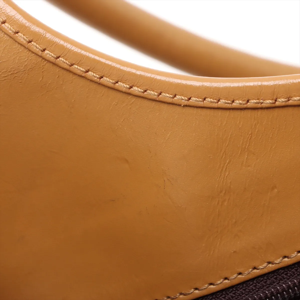 GG Canvas Jackie Canvas x Leather Handbag Brown 002 1067 — view 12