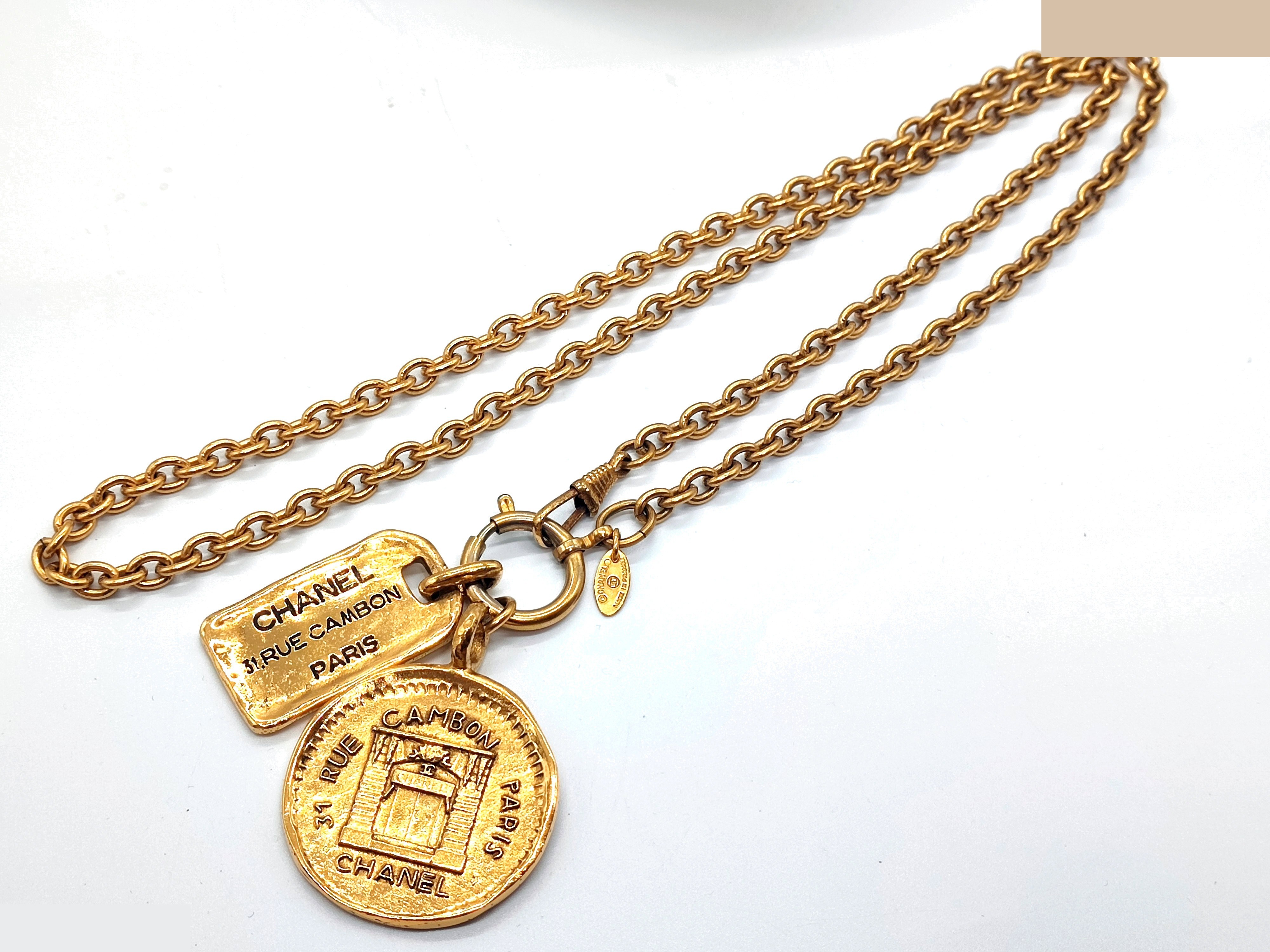 Cambon Double Top Necklace, Chain approx. 80cm — view 5