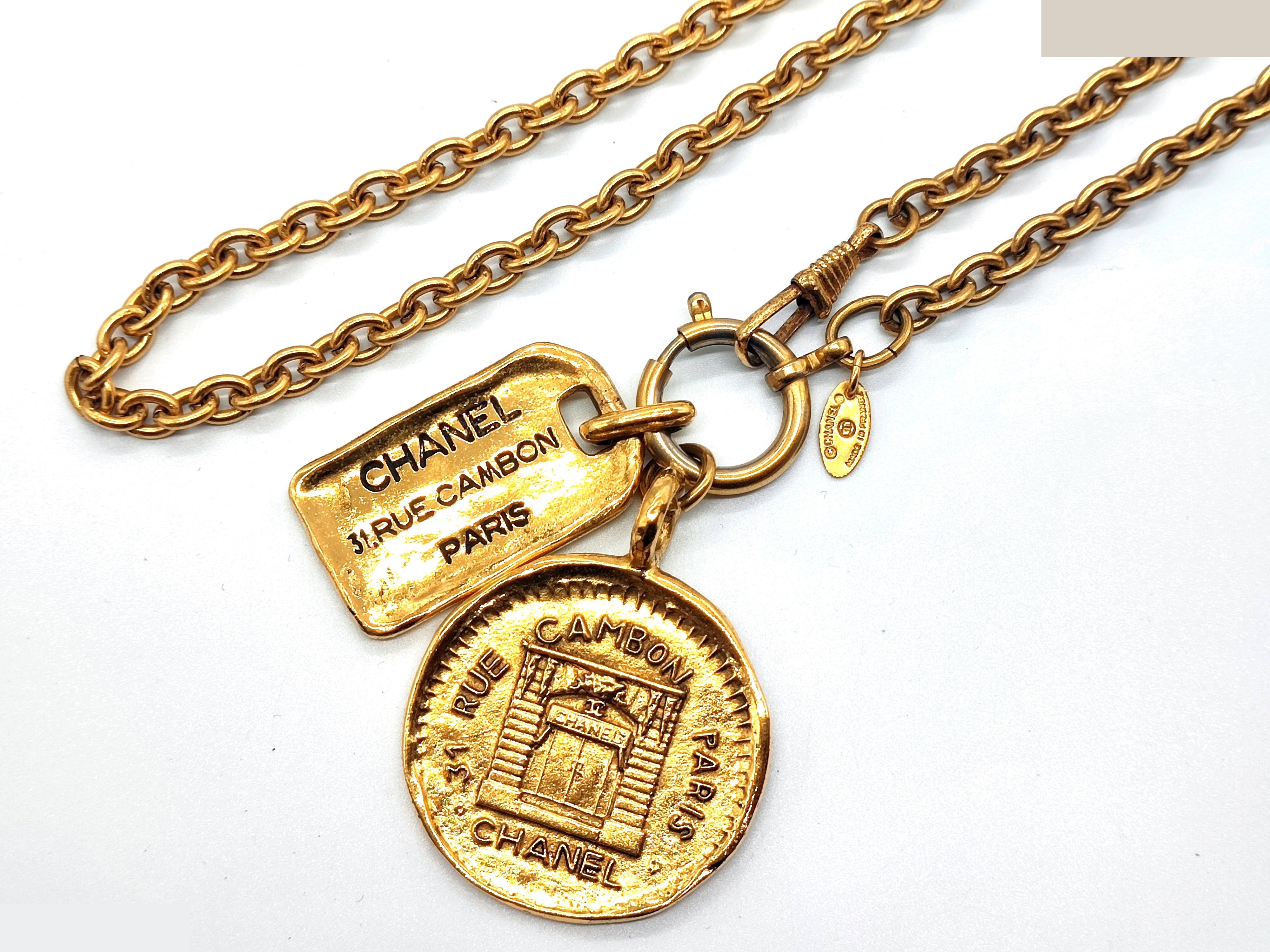 Cambon Double Top Necklace, Chain approx. 80cm — view 7