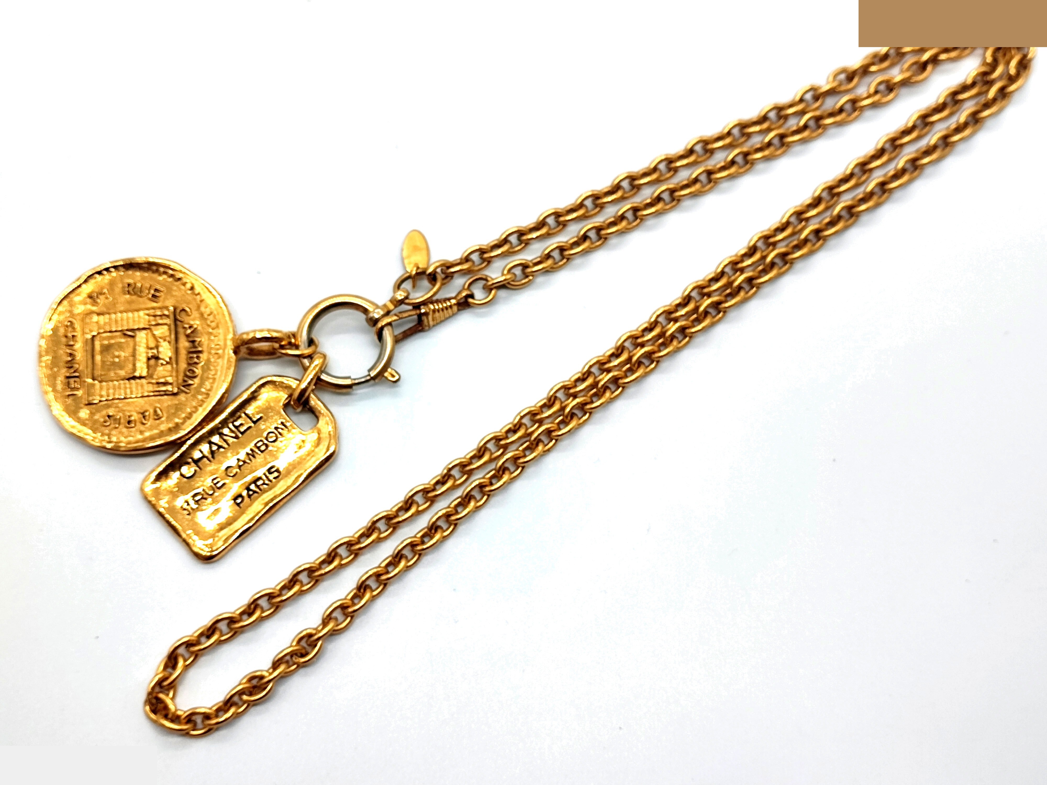 Cambon Double Top Necklace, Chain approx. 80cm — view 9