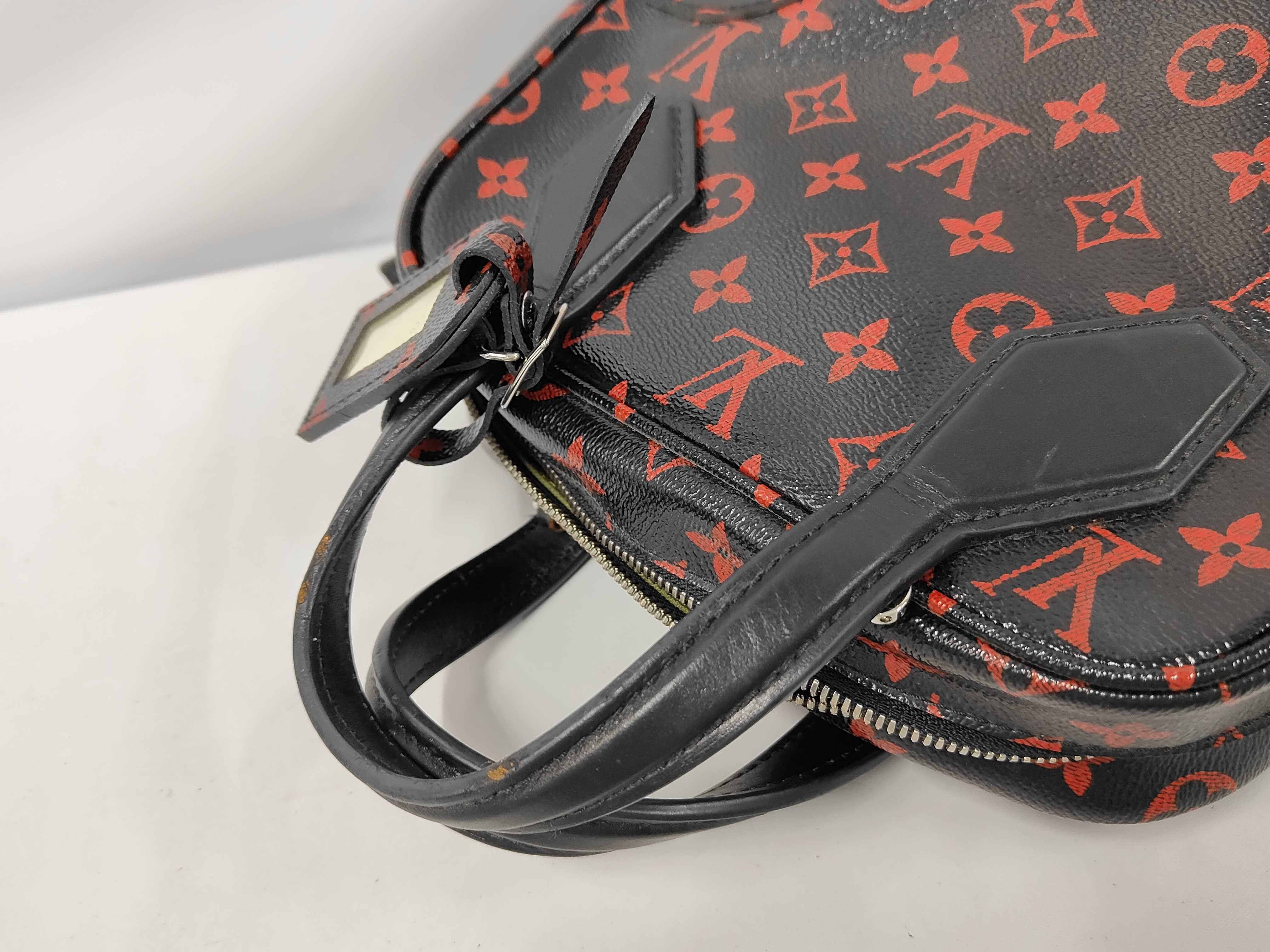 Monogram Rouge Dora Soft BB M50217 Handbag — view 5