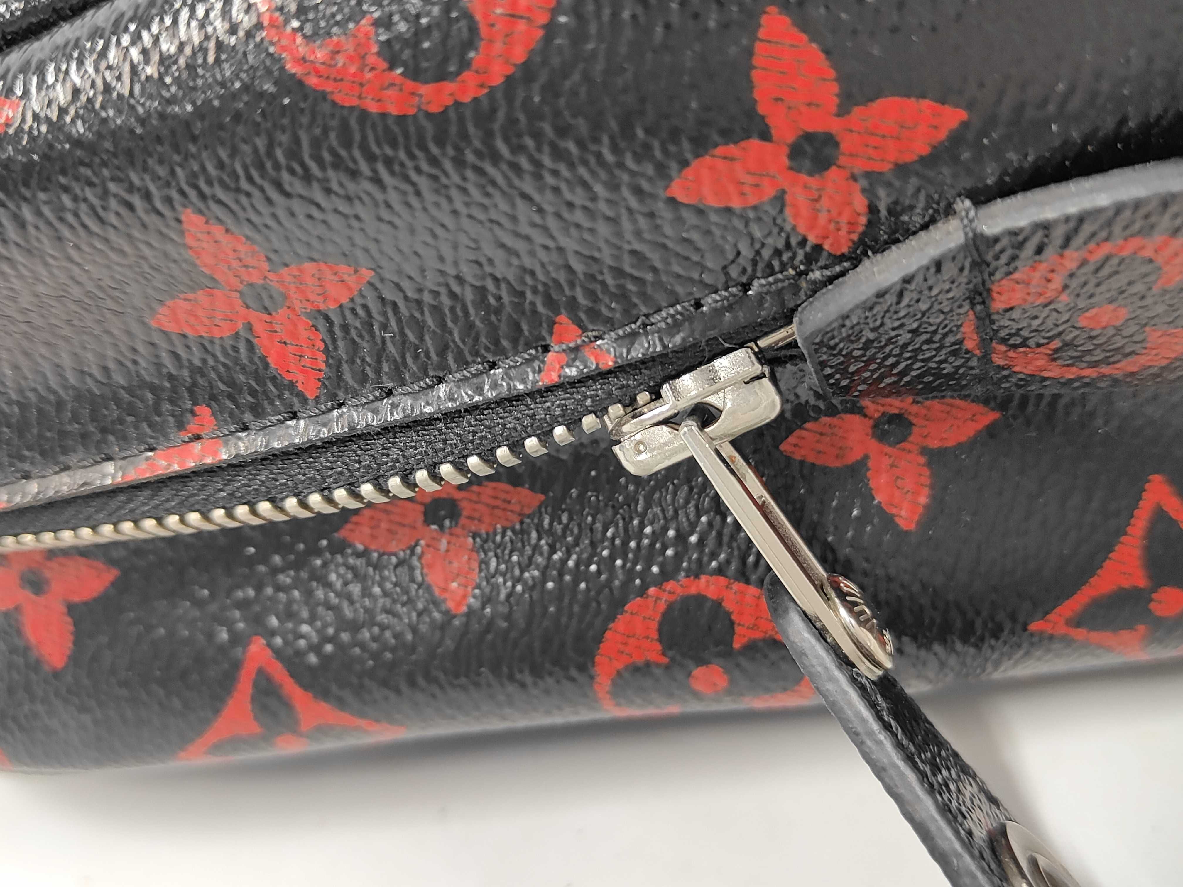 Monogram Rouge Dora Soft BB M50217 Handbag — view 8