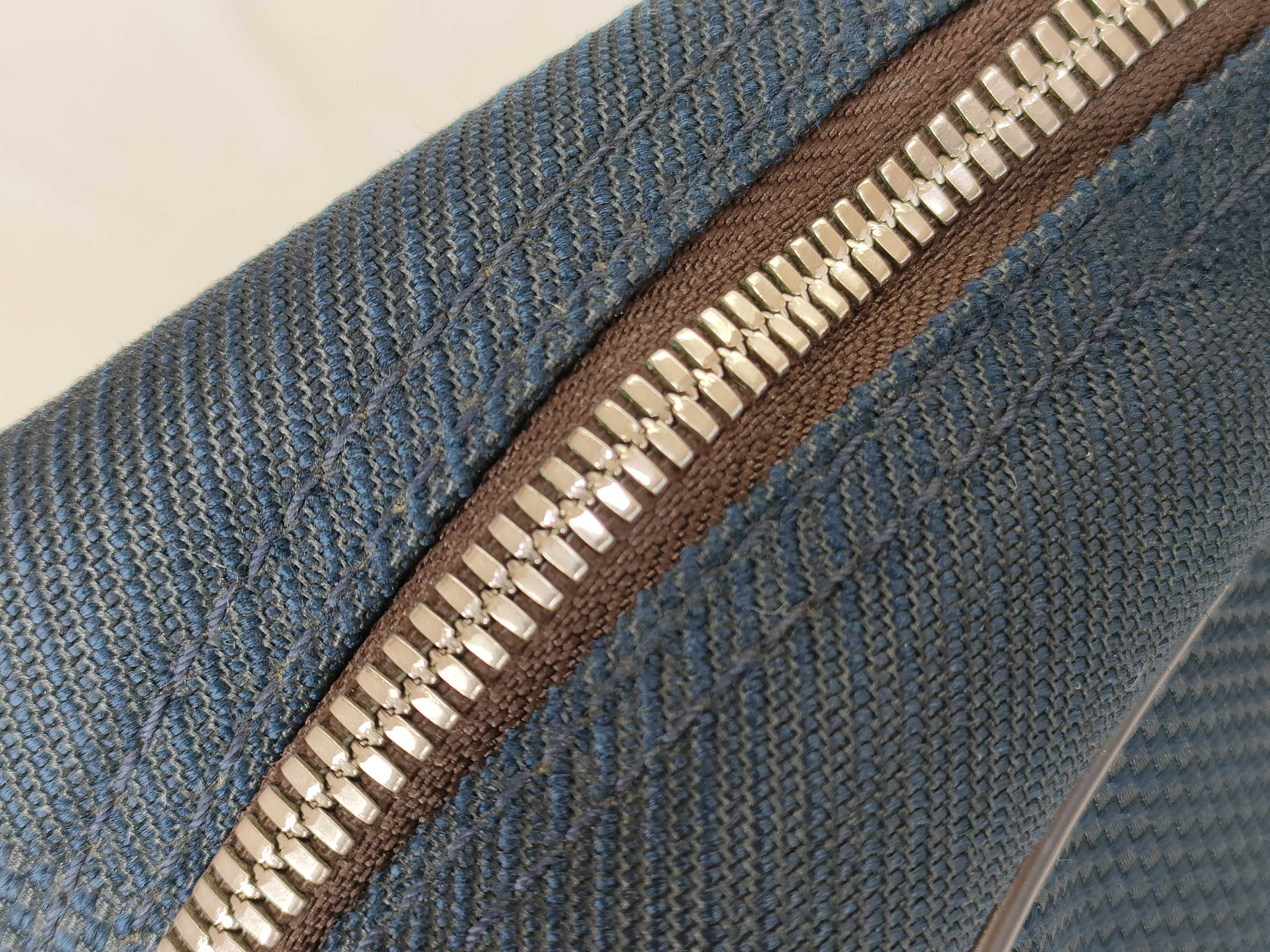 Damier Geant Citadin NM N41437 SP1120 Navy x Brown Shoulder Bag — view 6
