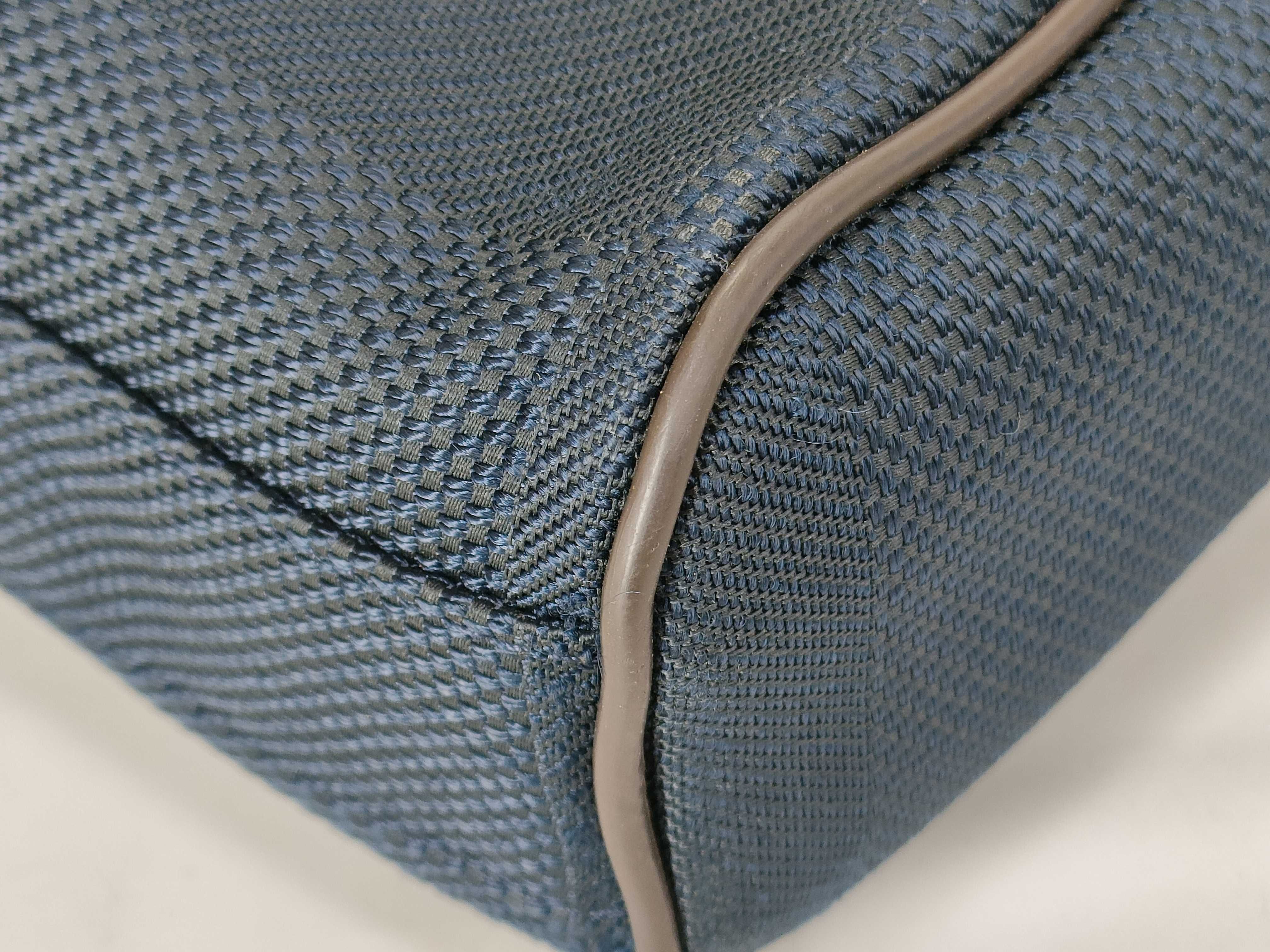 Damier Geant Citadin NM N41437 SP1120 Navy x Brown Shoulder Bag — view 7