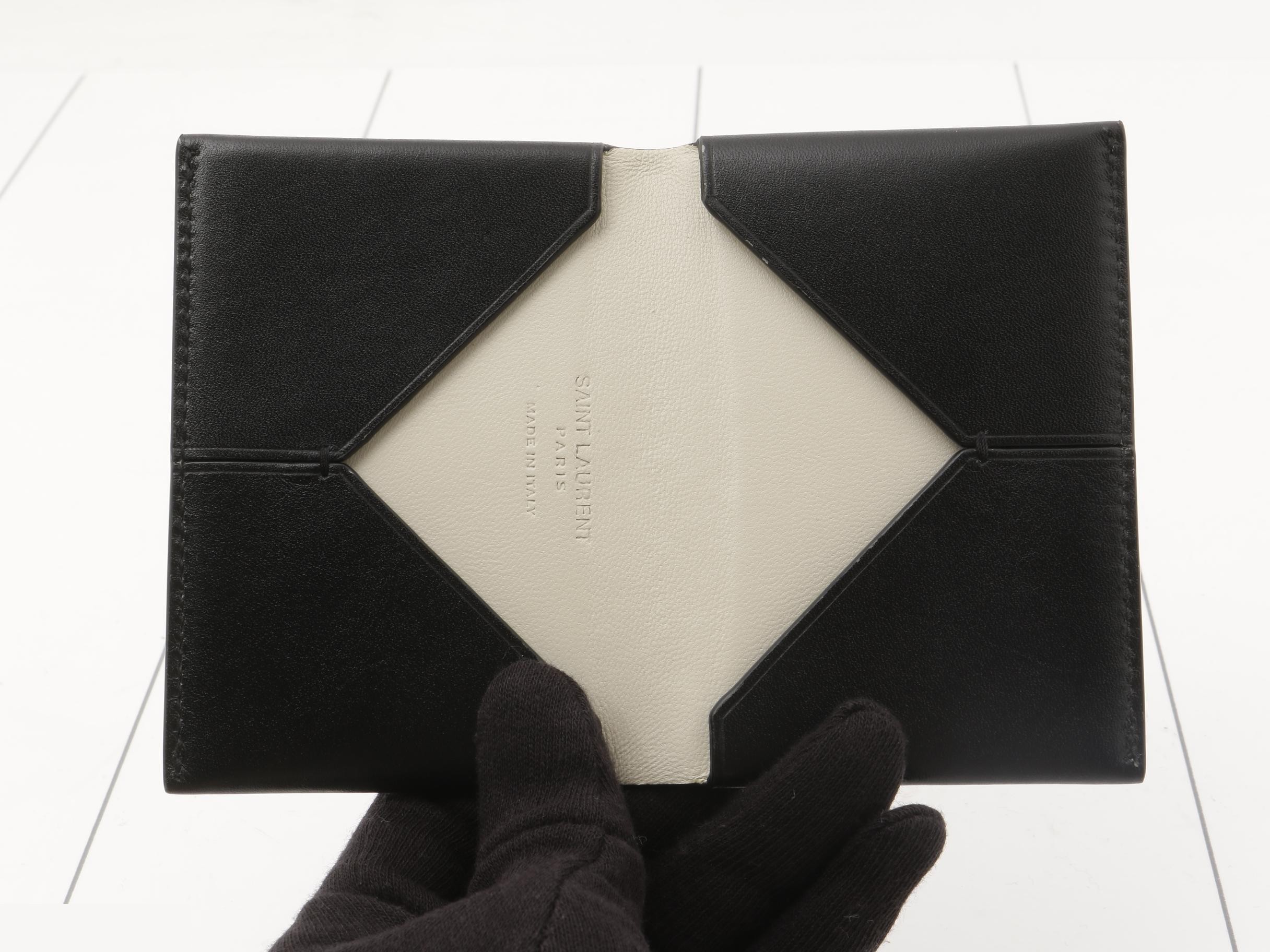 Card case, smooth leather, black — view 4