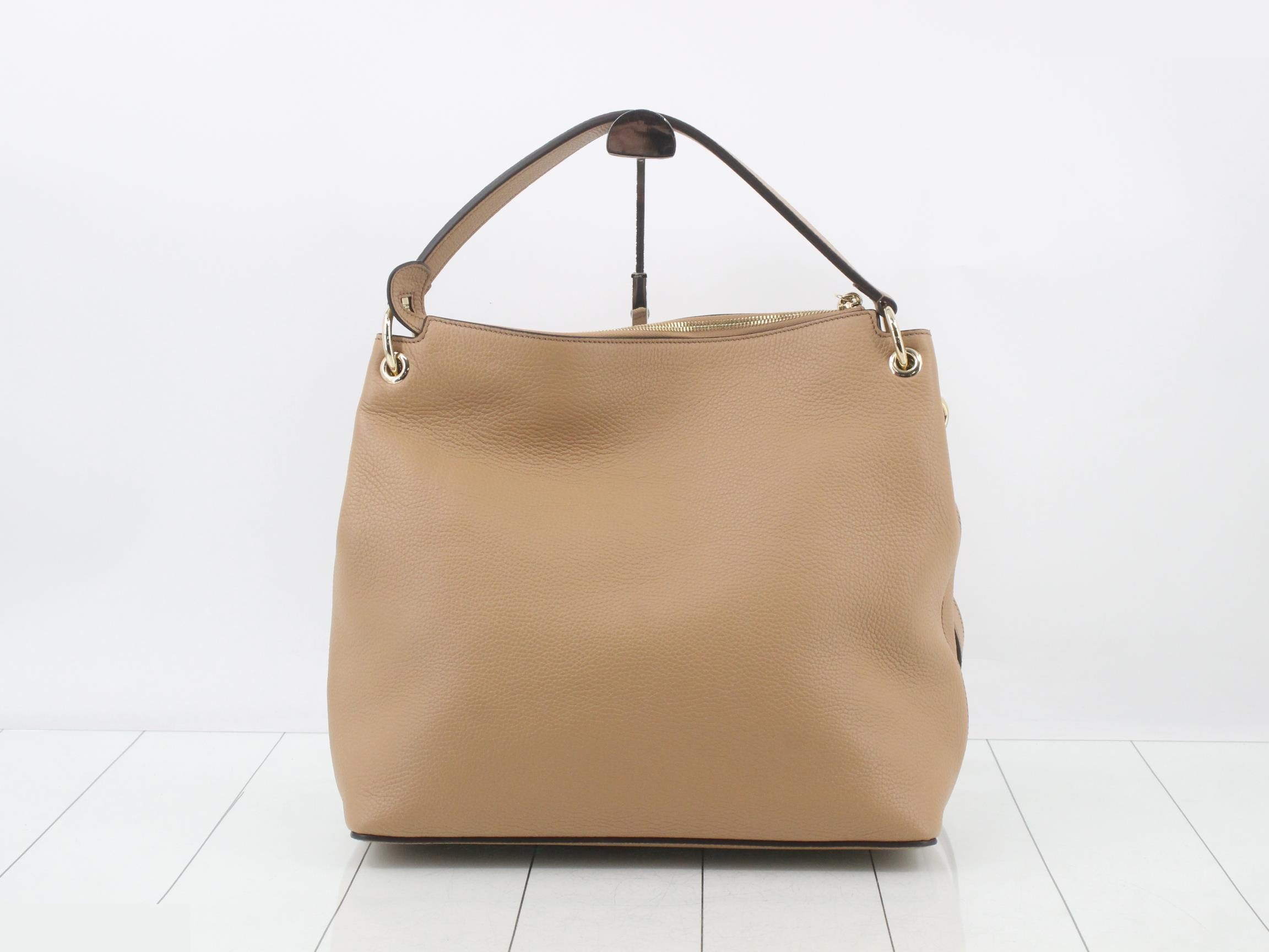 Soho Interlocking G 2-Way Shoulder Bag with Strap — view 2