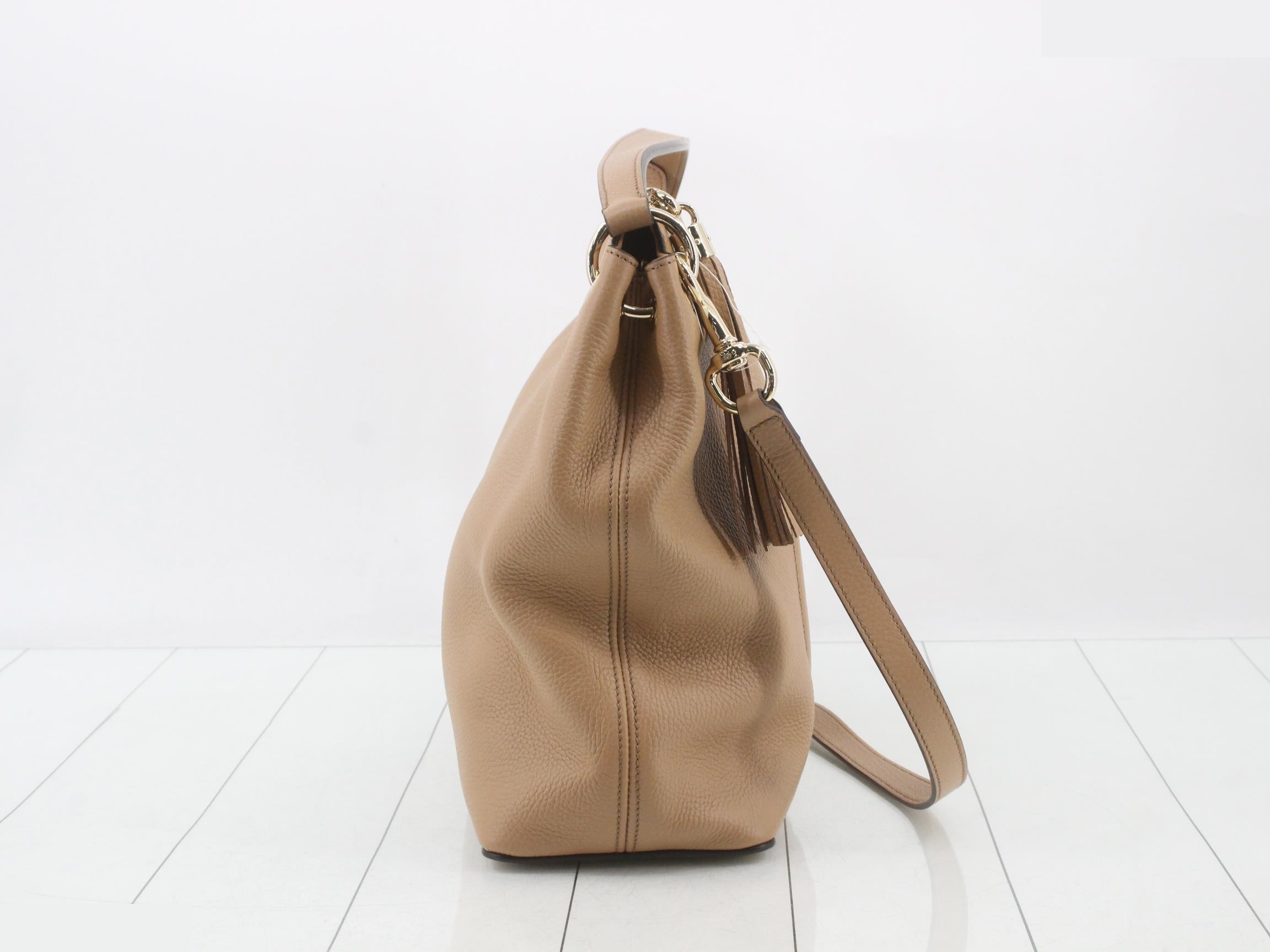 Soho Interlocking G 2-Way Shoulder Bag with Strap — view 4