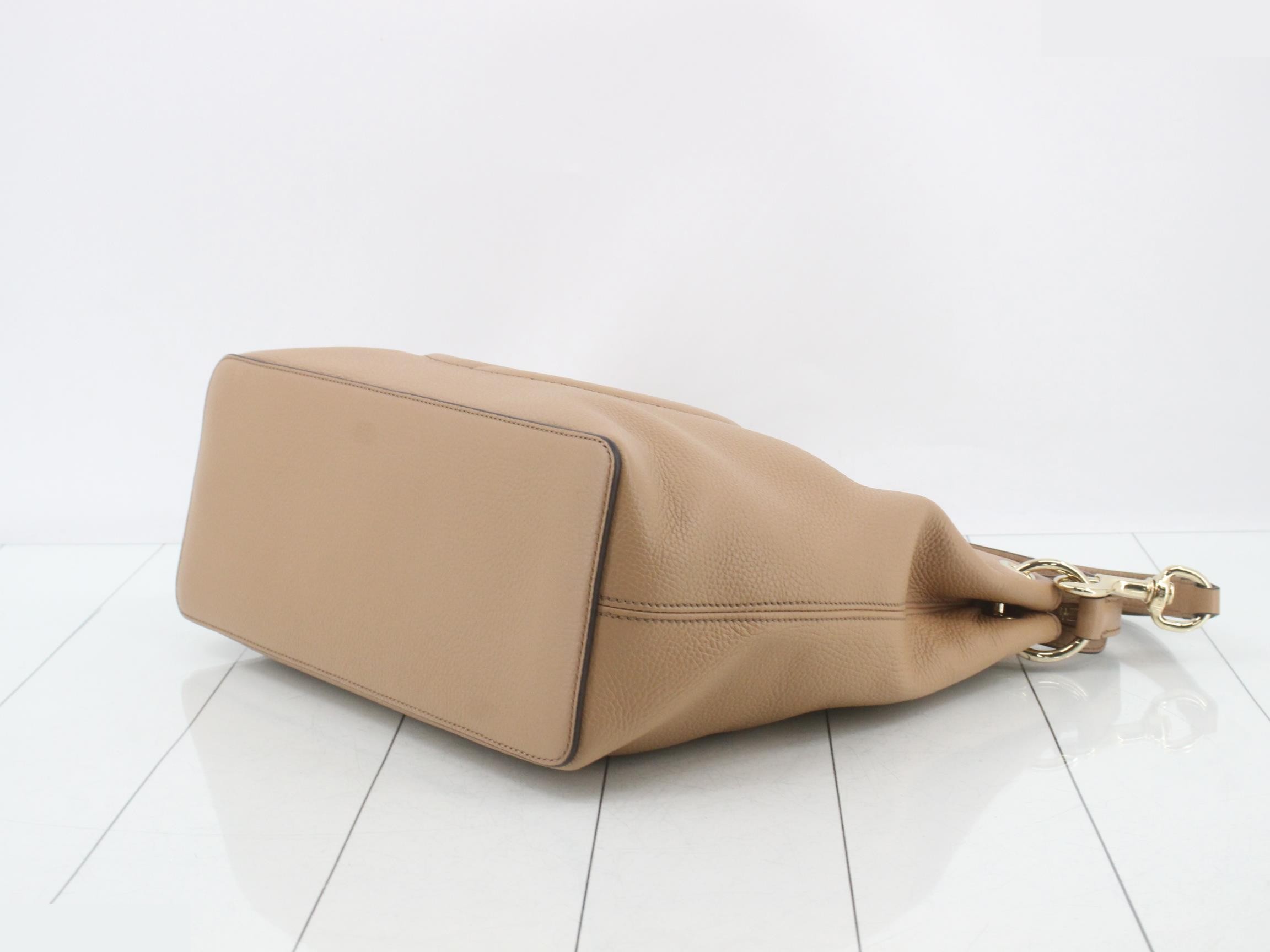 Soho Interlocking G 2-Way Shoulder Bag with Strap — view 6
